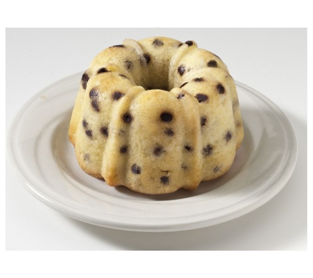 Dockside Market (6) 4-oz Chocolate Chip Mini Bundt Cakes