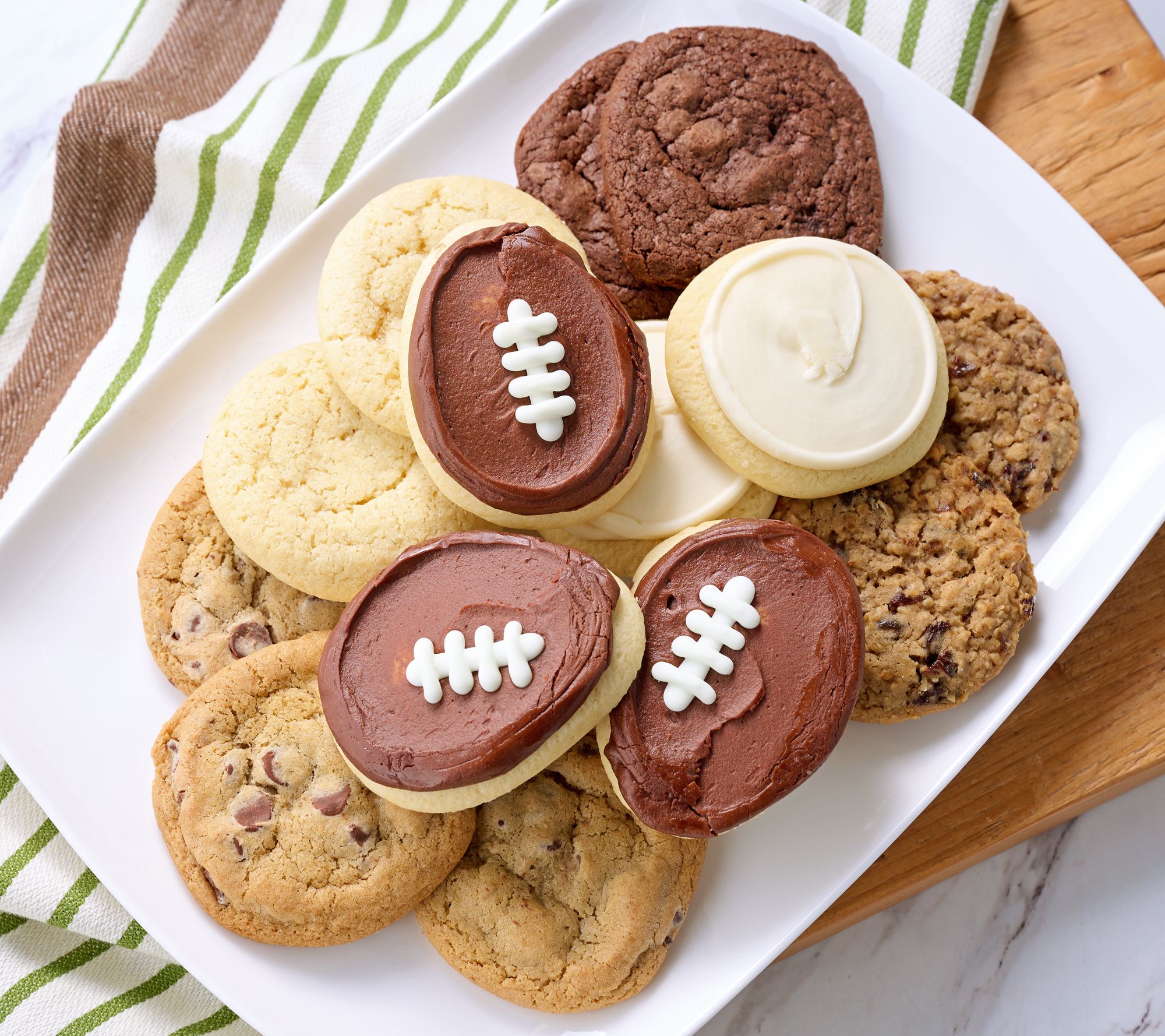 Cheryl's 24 Piece Football Tailgate Treats