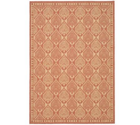 Courtyard Teard rop Rug with Si sal Weave 2'7" x 5'