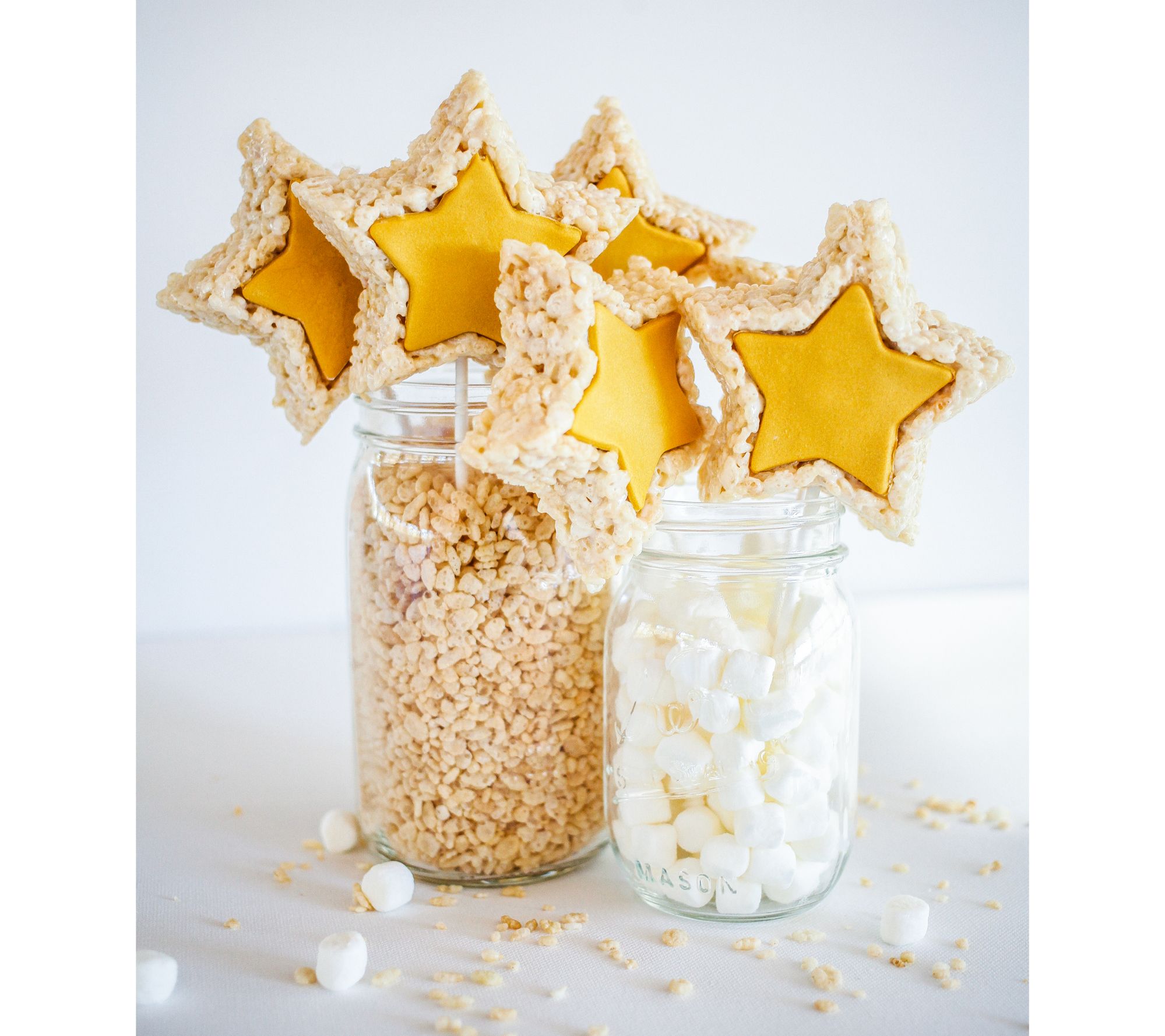 Creative Crispies 6-Piece Star on a Stick Treats