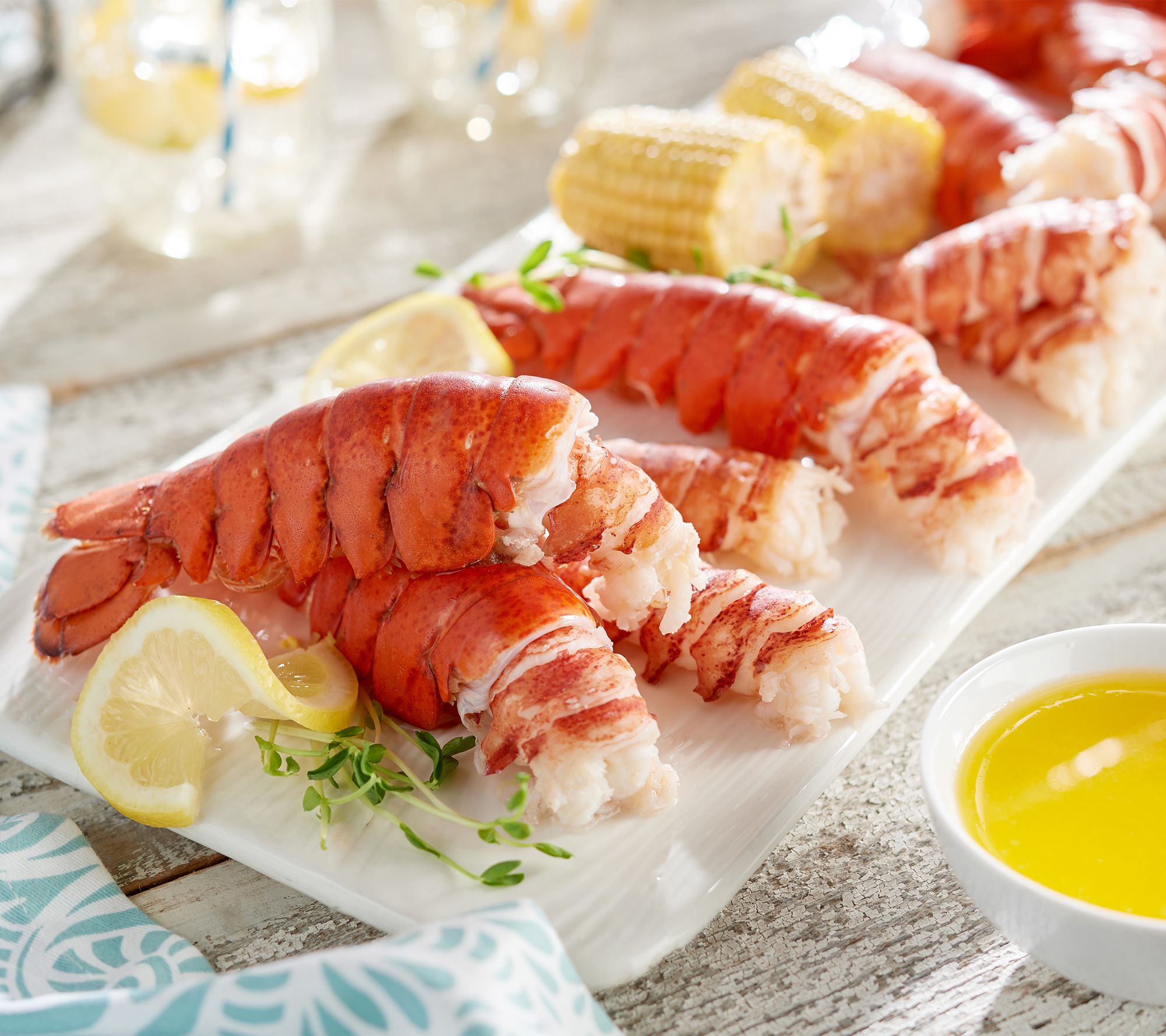 Greenhead (12) 4 oz HPP Lobster Tails w/ Kate's Butter