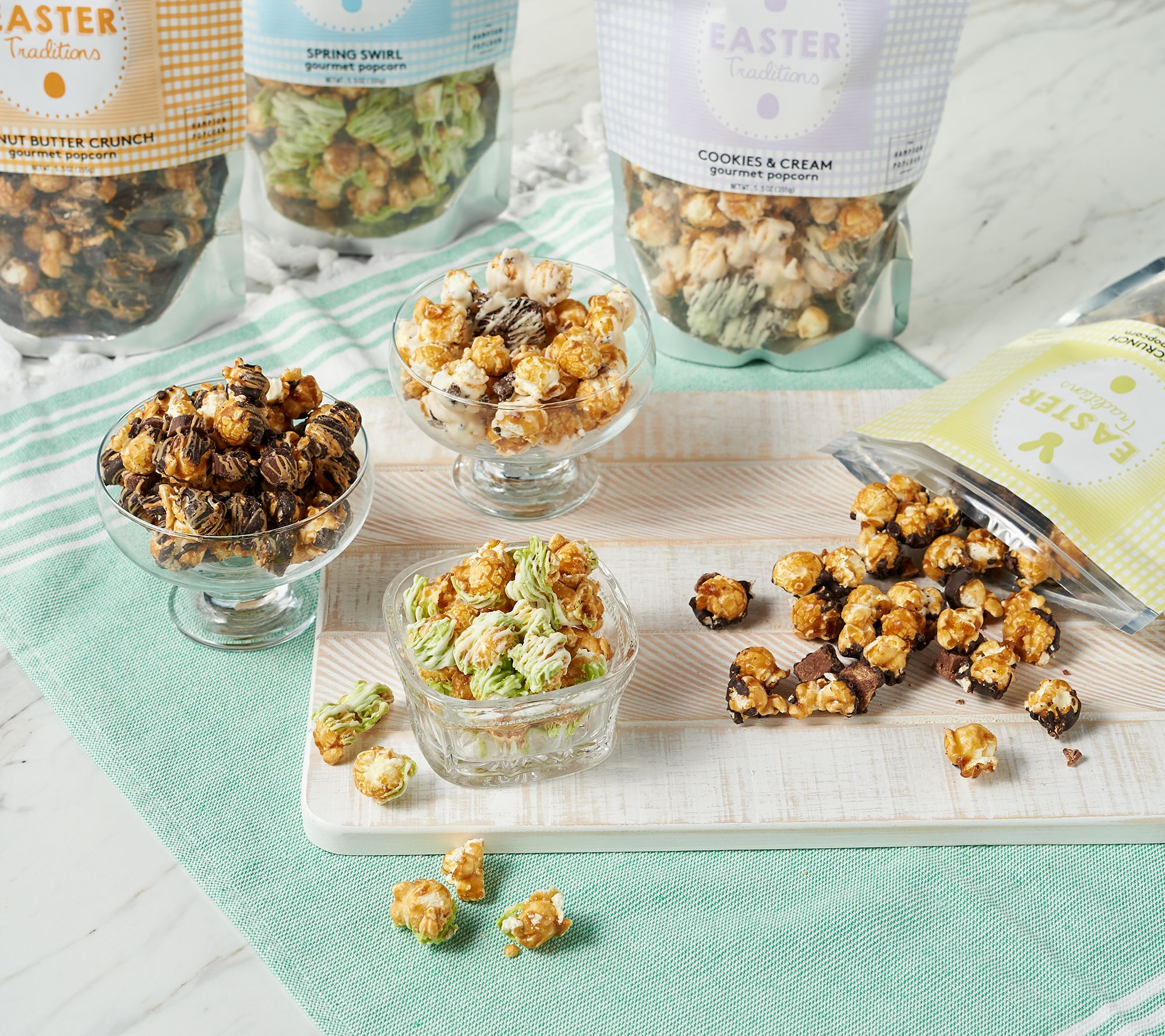 Peanut Butter Kitchen Sink Popcorn {A Football Party with