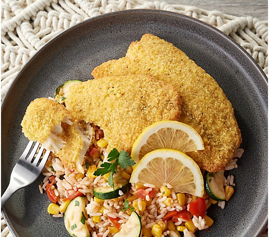 Anderson Seafoods (8) 5.5-oz. Lemon Pepper Crusted Tilapia