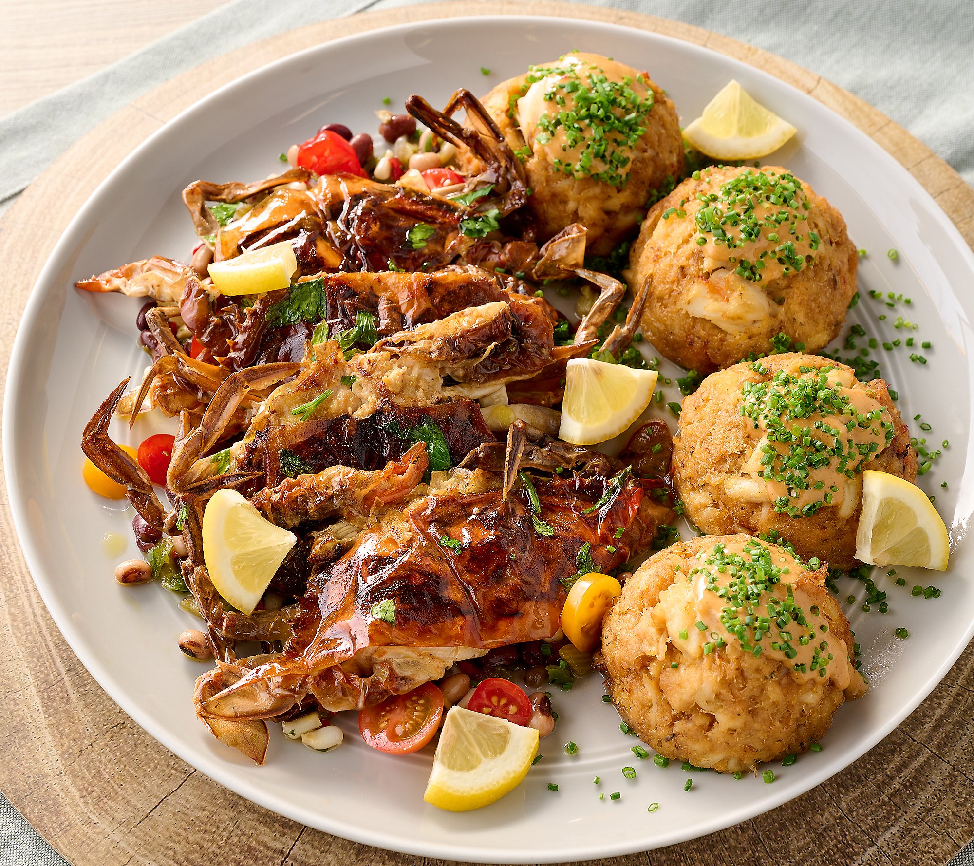 Graham & Rollins 8-pc Crab Lovers Delight w/ Soft Shell Crab