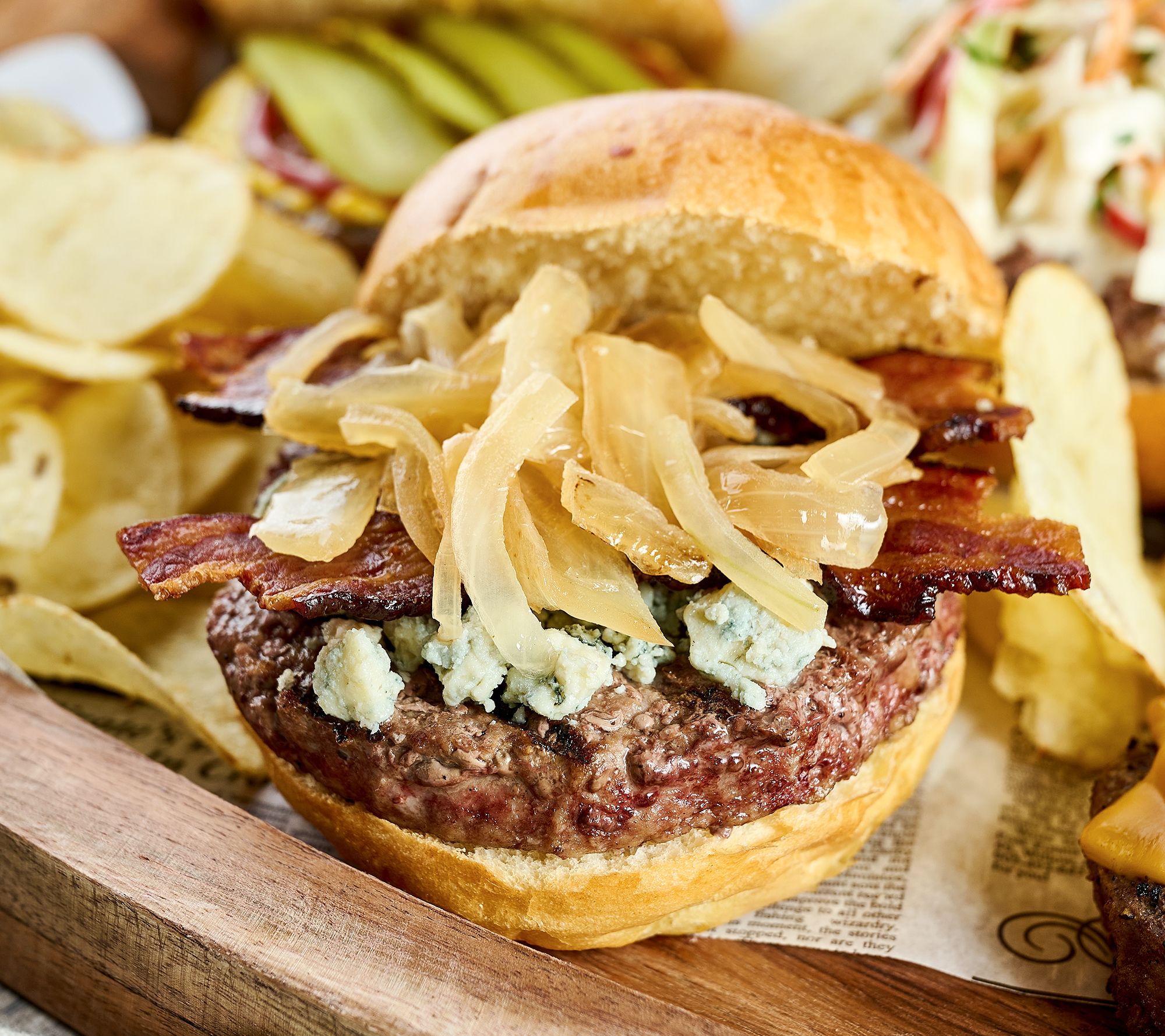 Kansas City Steak Co. (6) 6 oz. Brisket Burgers