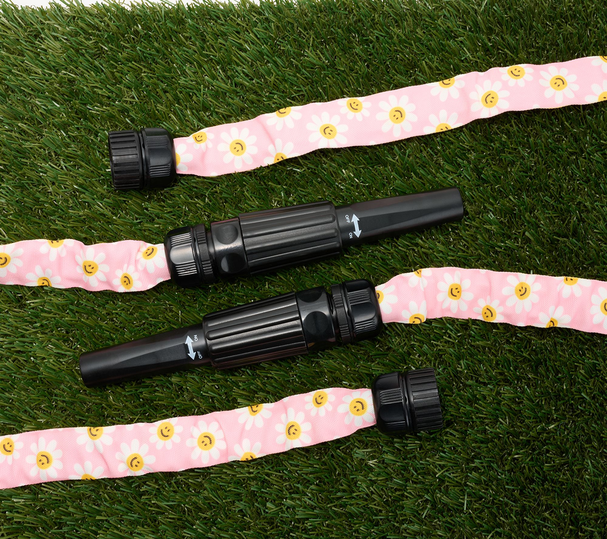 Bernini 2-pack 40' Fabric HydroHose Compact Hoses with Nozzles