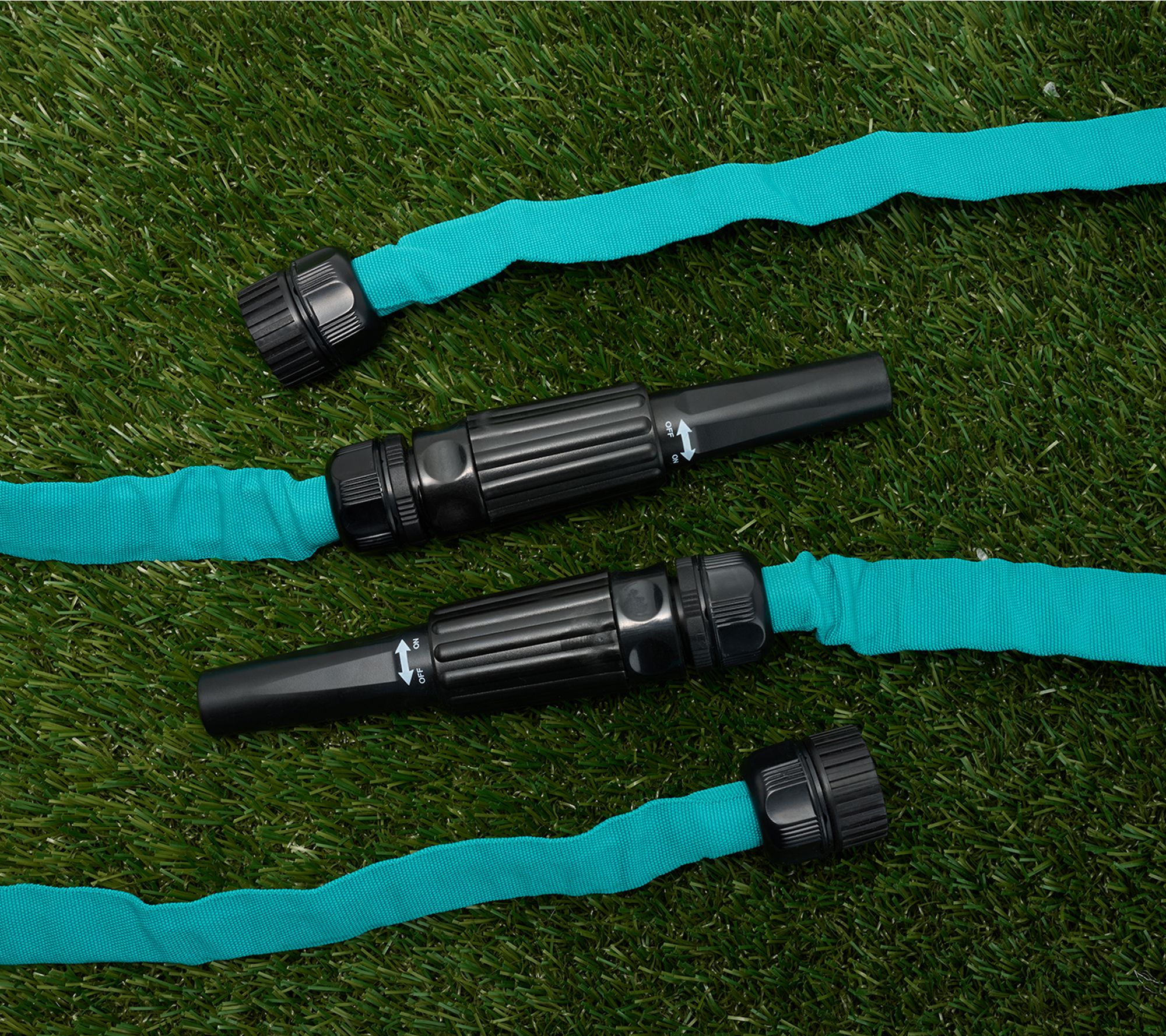 Bernini 2-pack 40' Fabric HydroHose Compact Hoses with Nozzles