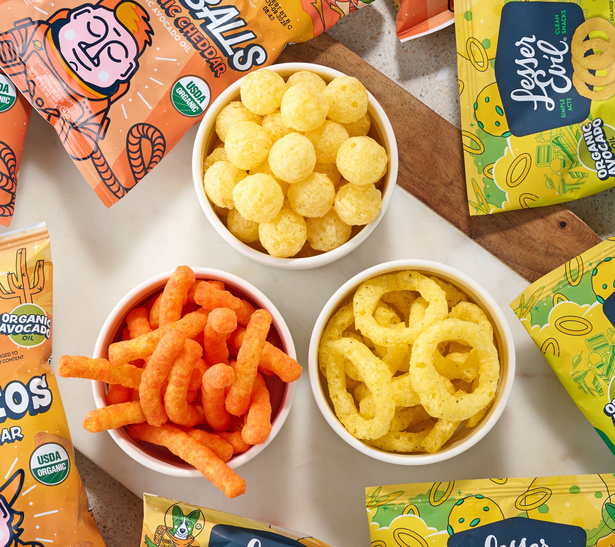  Lesser Evil 30-ct Mini Bags Crunch Snack Pack - M140255