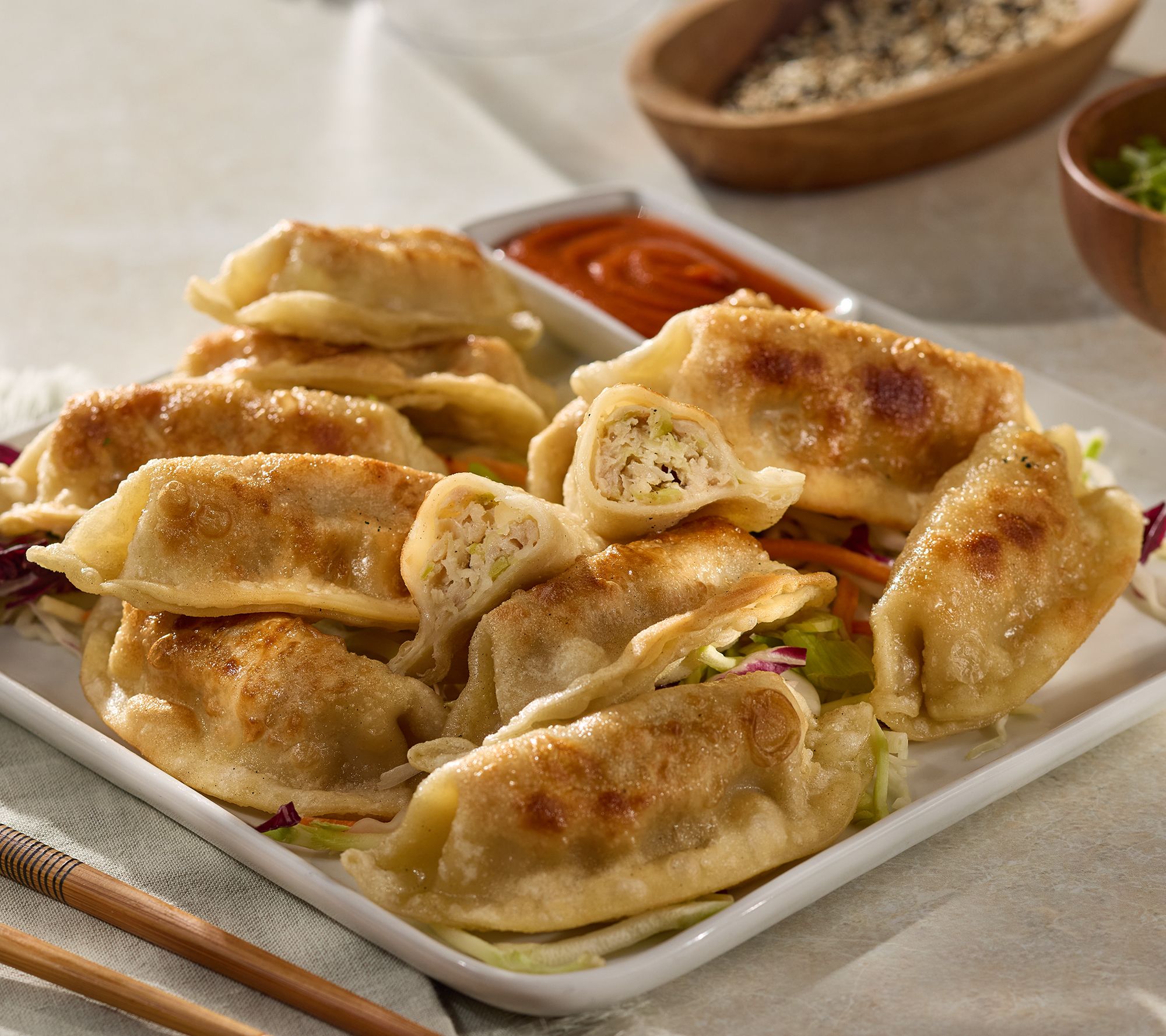 SH 10/26 The Perfect Gourmet 75pc Potstickers Auto-Delivery