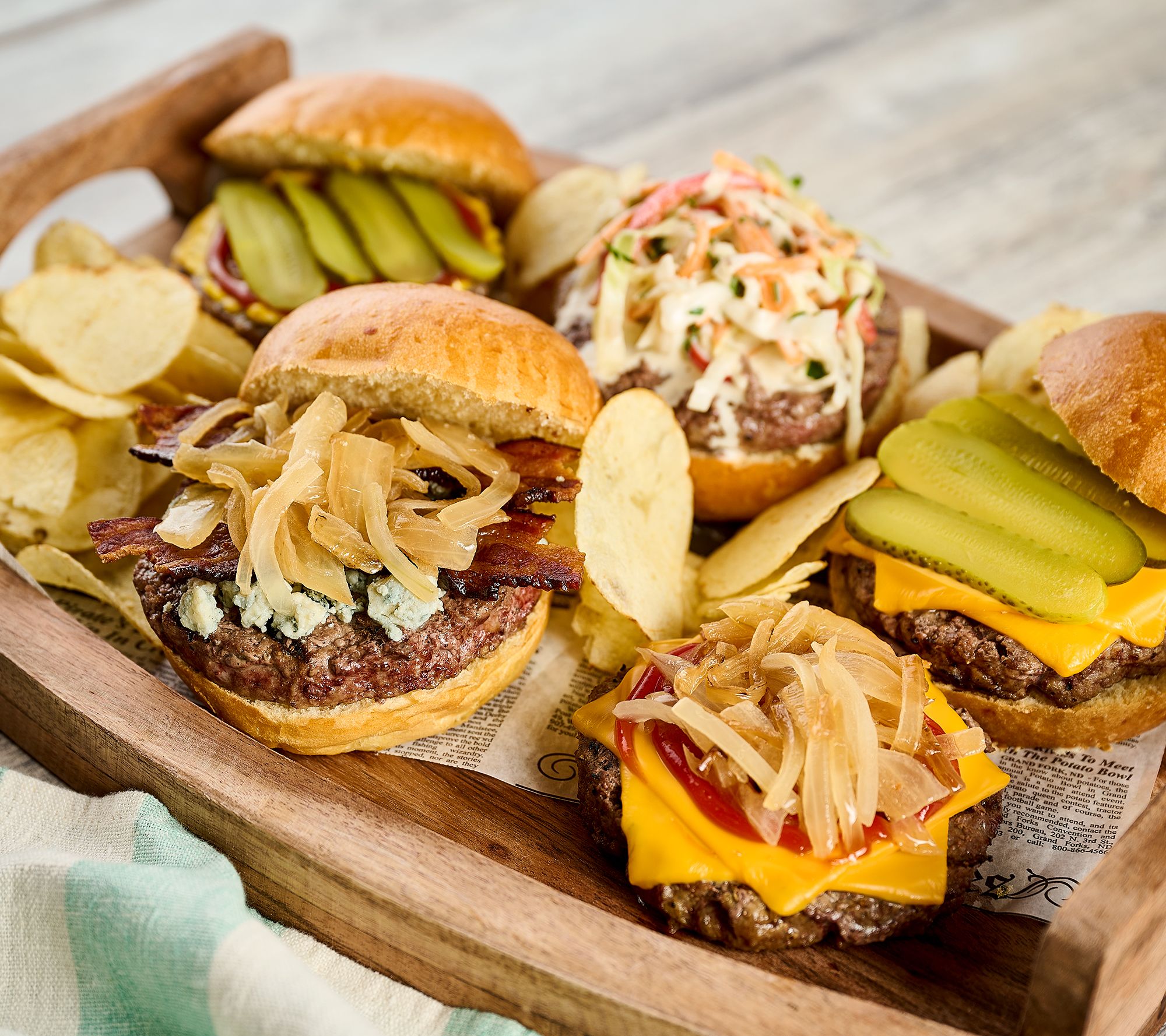 Kansas City Steak Co. (12) 6 oz. Brisket Burgers