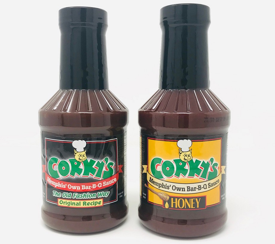 Corky's Original & Honey BBQ Sauce Combo Set
