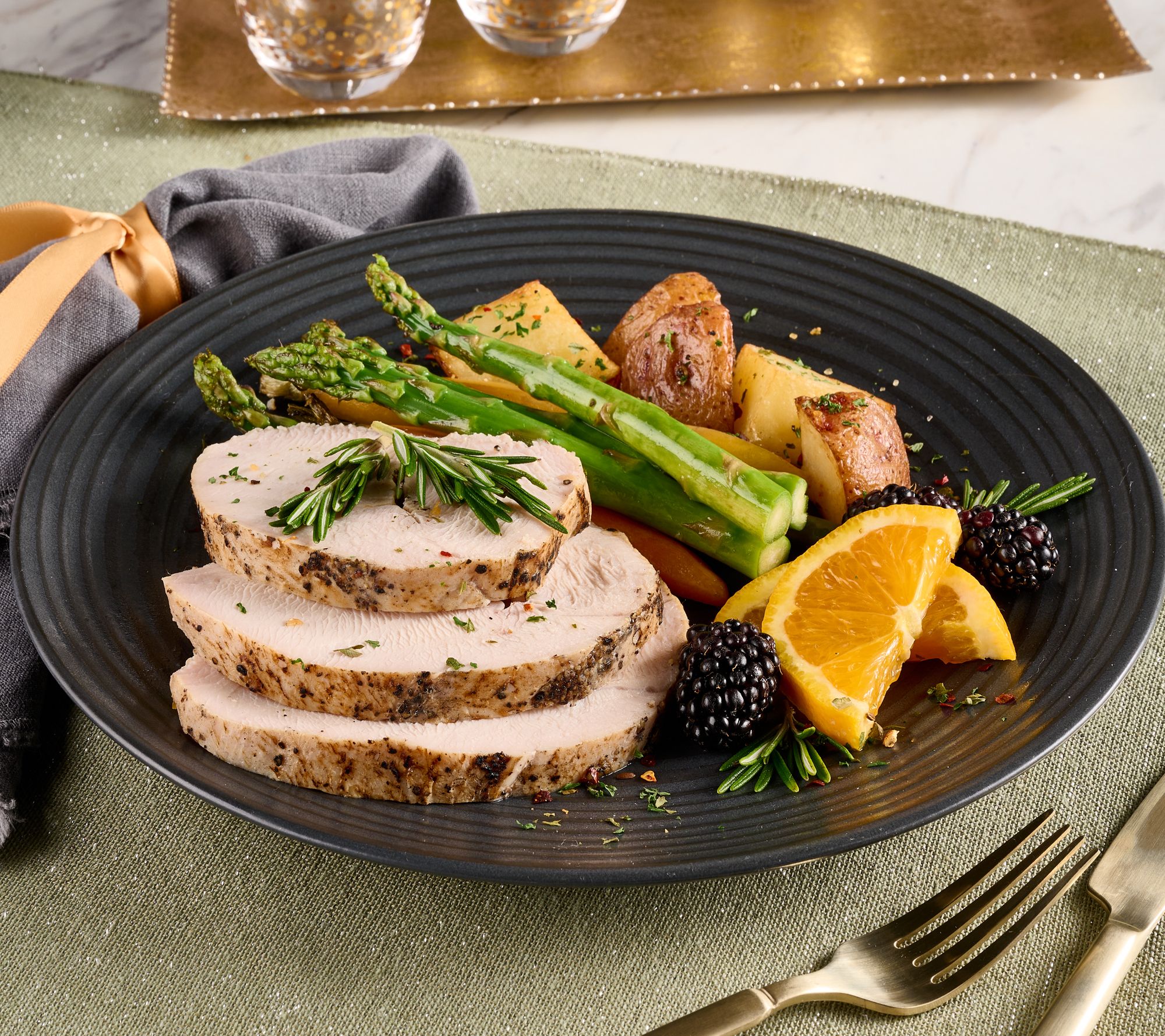 SH12/8 Heartland Fresh 2.5-3 lb. Fully Cooked Turkey Breast