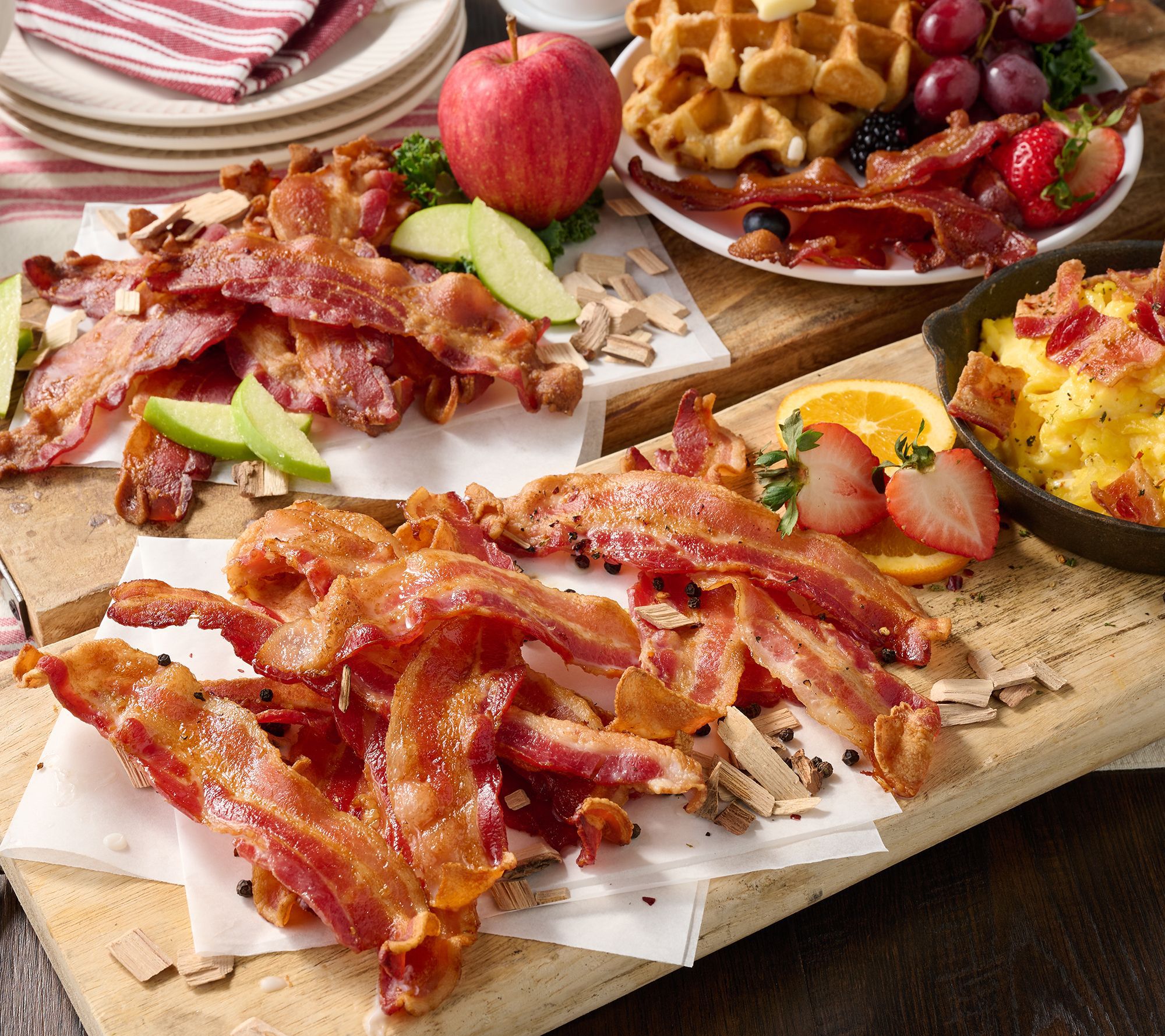SH 12/1 Kansas City Steak Co. 6-lbs of Sliced Bacon in Choice Of Flavors