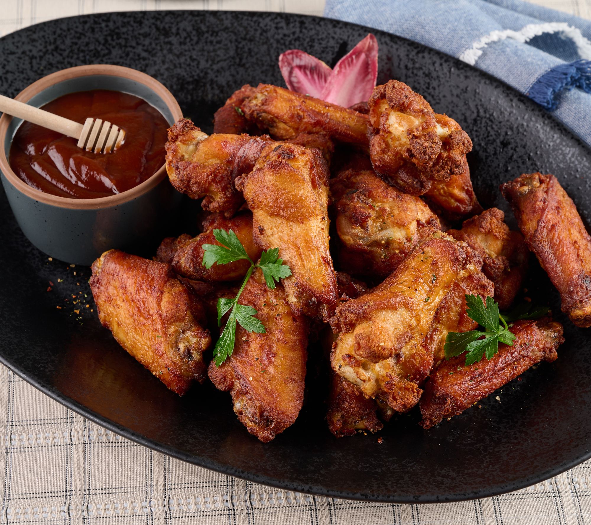 Corky's BBQ 3.5-lb. Seasoned & Roasted Chicken Wings