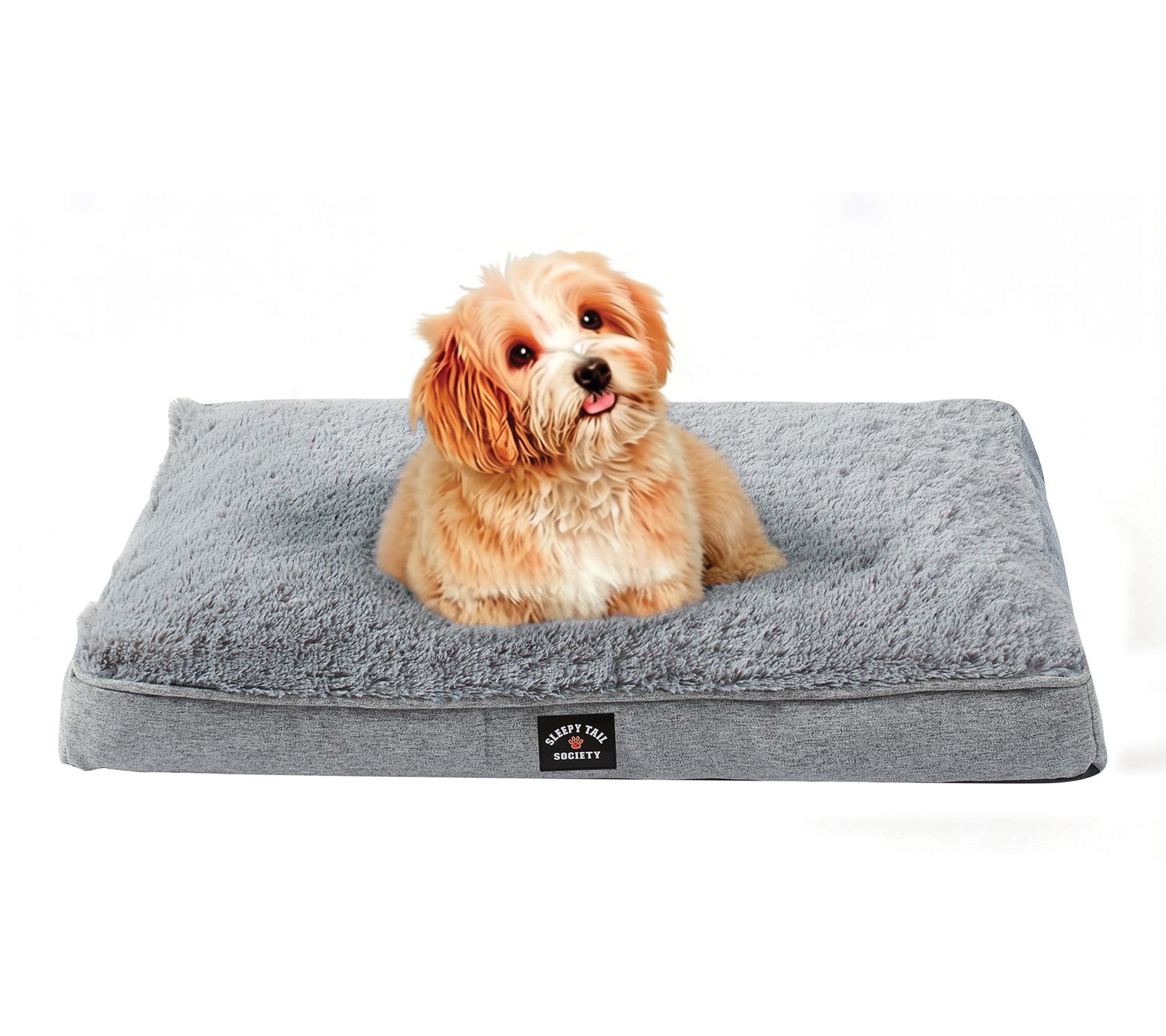 Sleepy Tail Society Fluffy Mat Pet Bed 30" x 20"