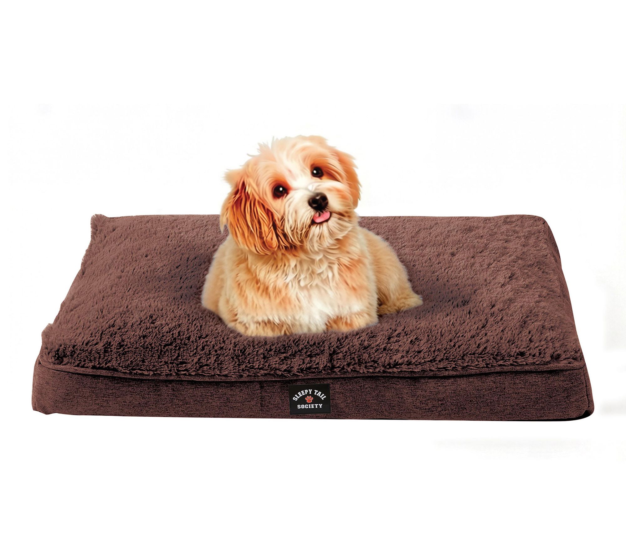 Sleepy Tail Society Fluffy Mat Pet Bed 30" x 20"