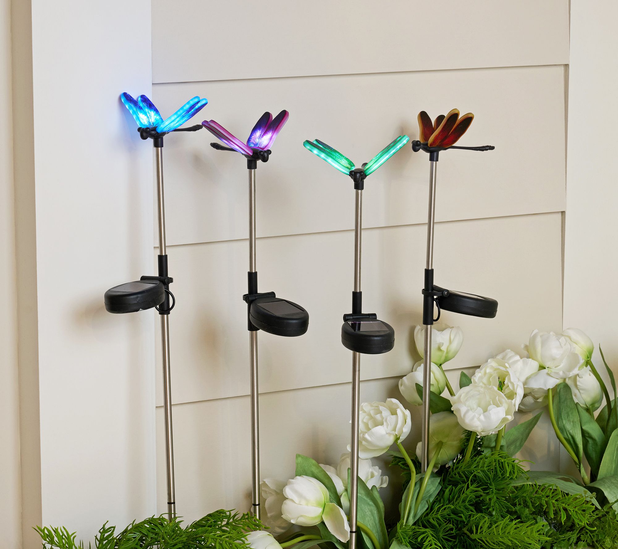 "As Is" Jennings S/4 Flashing Solar Butterfly or Dragonfly Stake