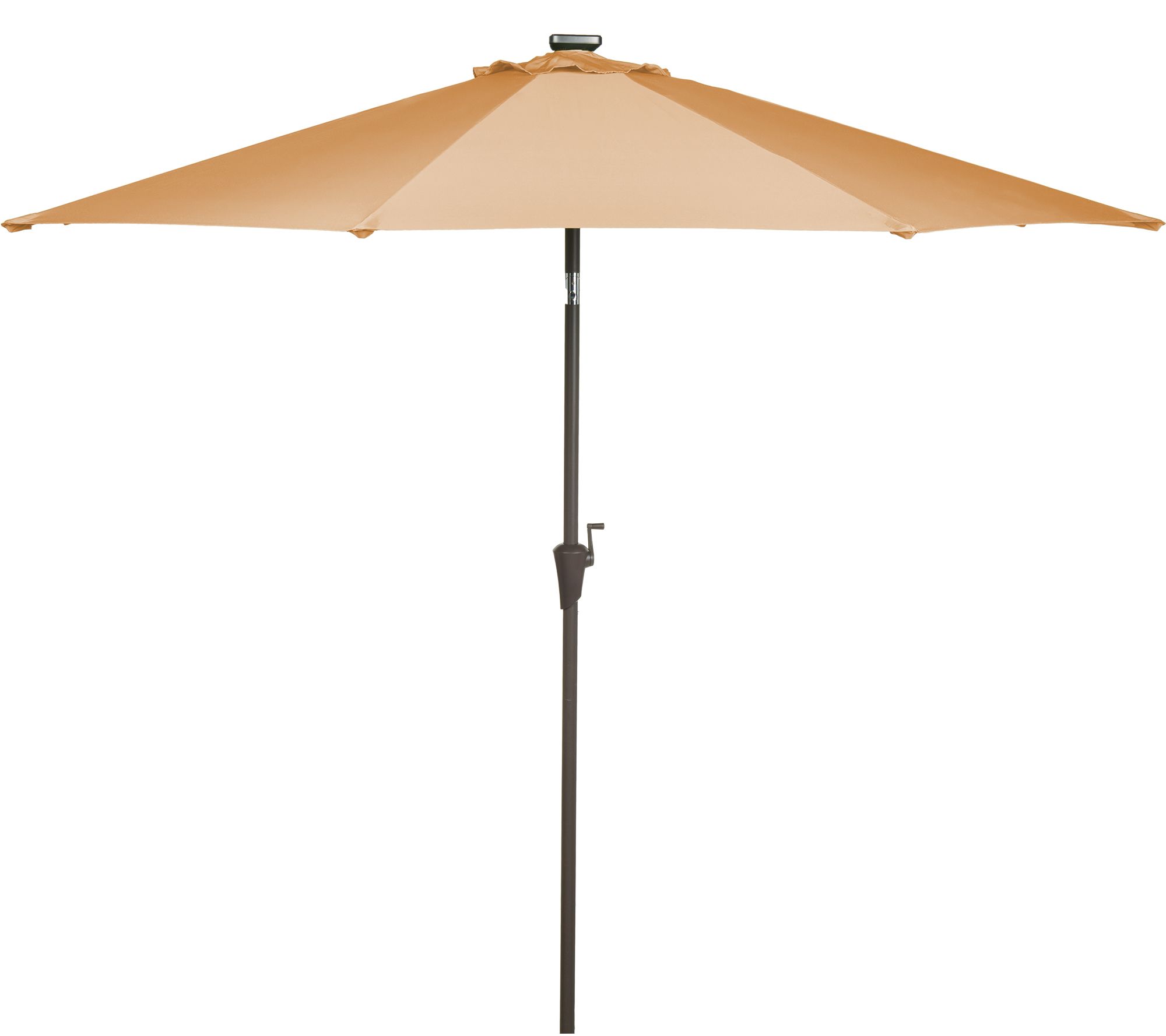 ATLeisure 9' Starlight Solar Market Umbrella with Cover