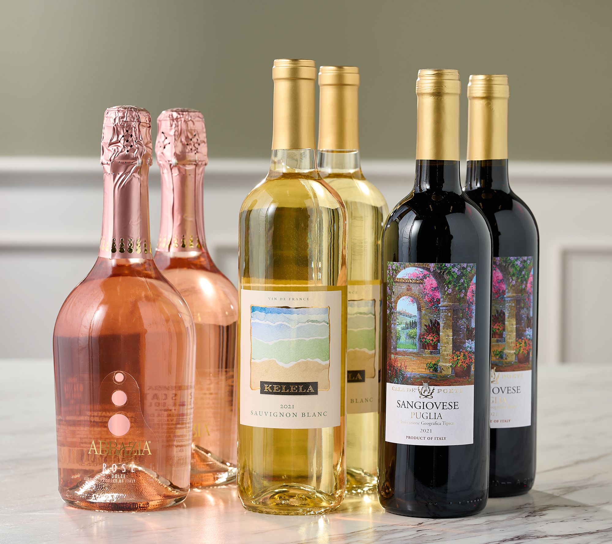 SH 12/9 Martha Stewart (6) 750 ml Btls Martha's Holiday Wines