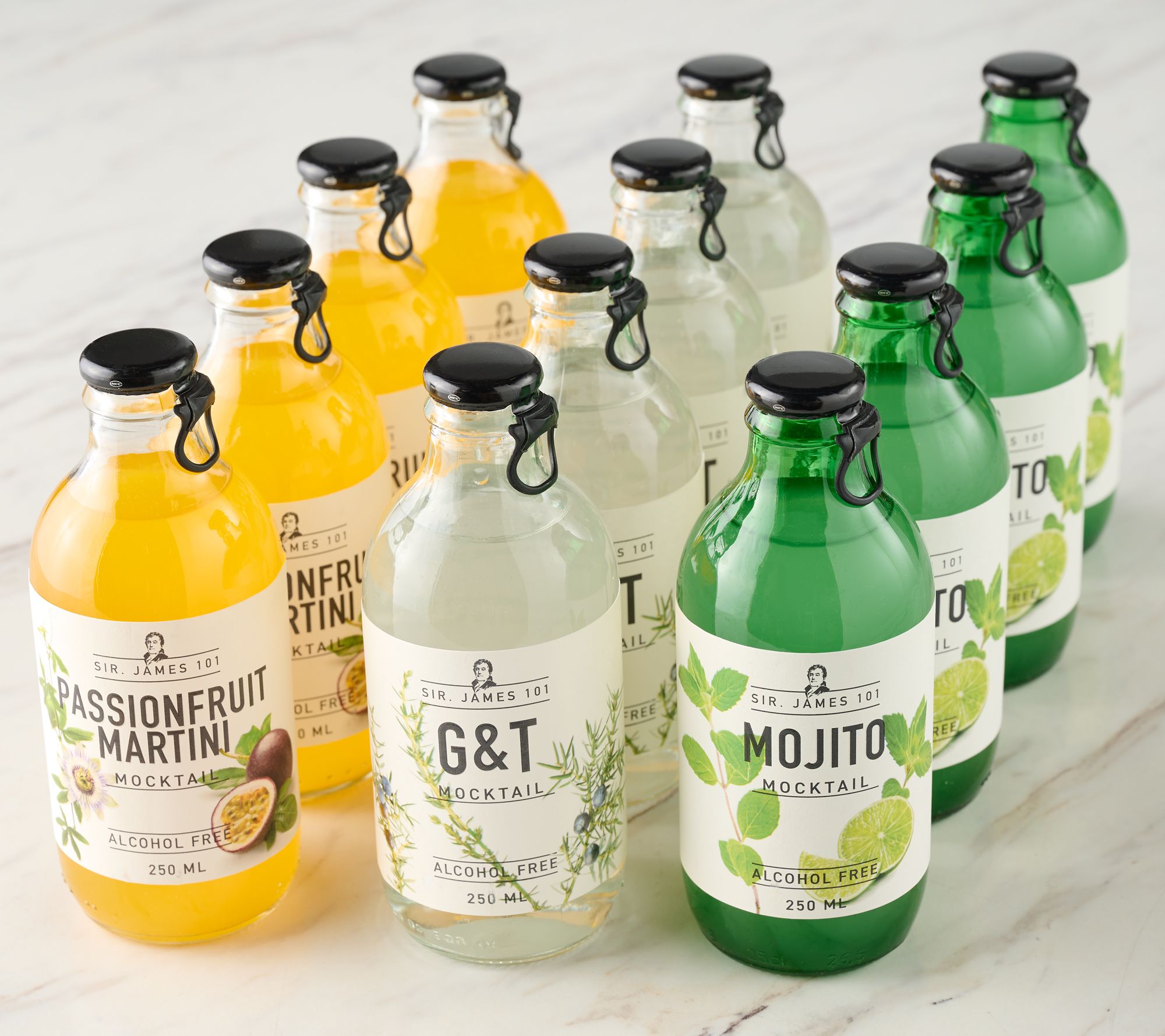 Sir. James 101, Gin Tonic Alcohol Free (G&T) 4-Pack - Sophisticated