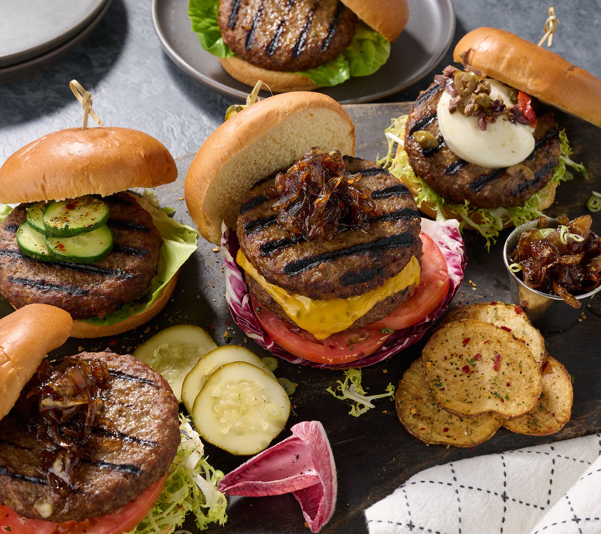 Rastelli's (20) 5-oz French Onion Burgers Auto-Delivery