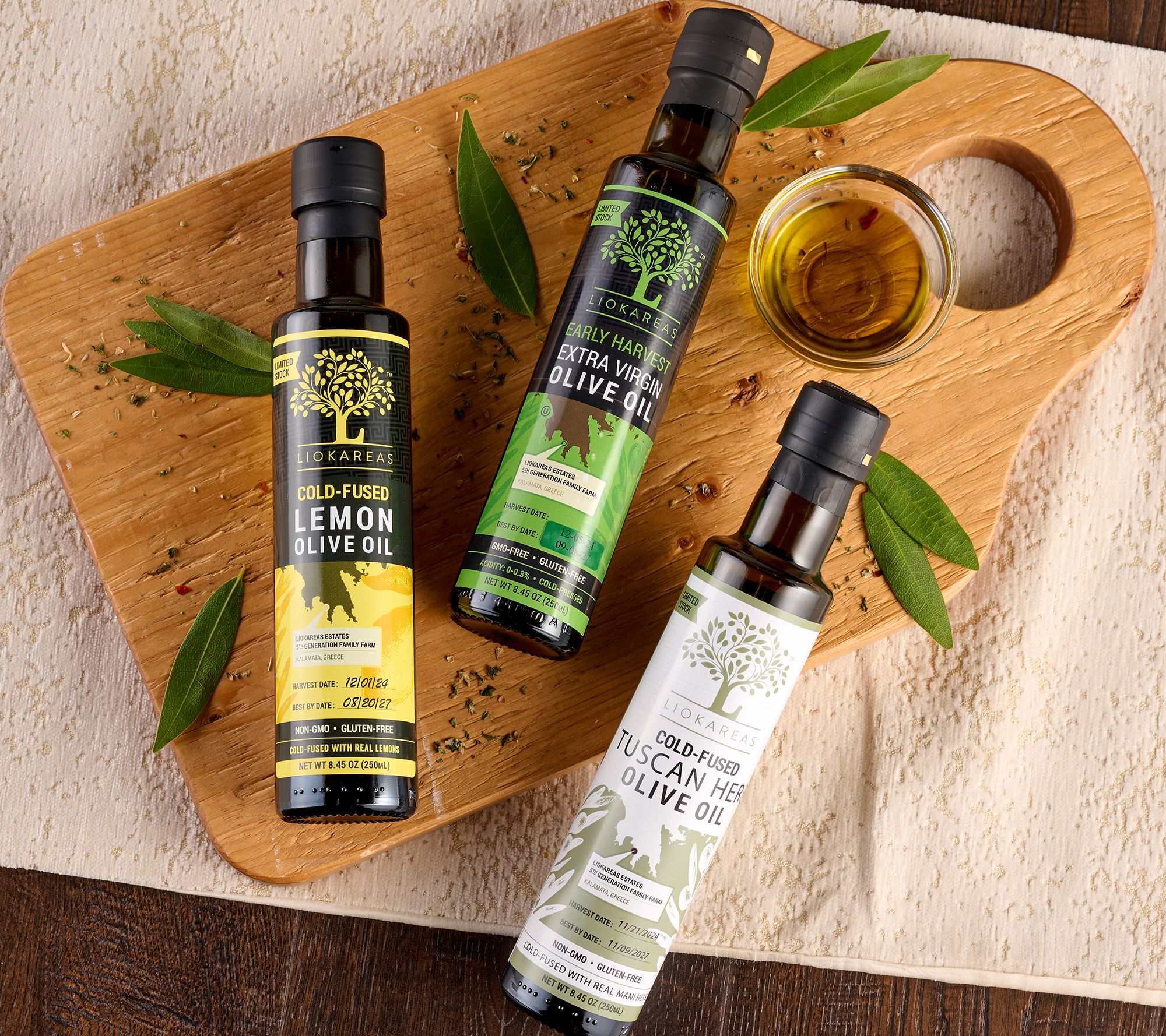 Liokareas 250ml Btl Trio Premium Greek Extra Virgin Olive Oil