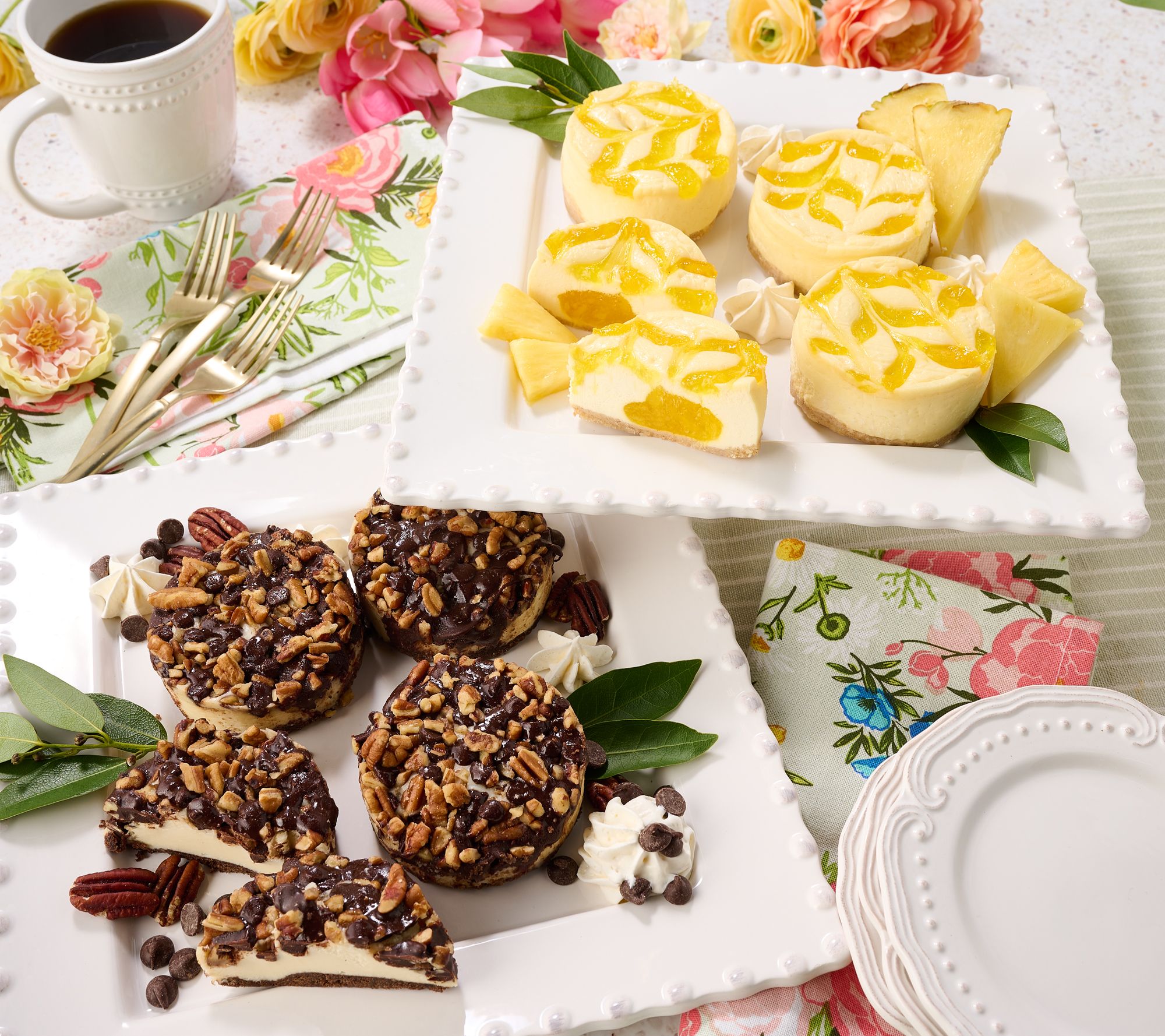 David's Cookies (12) Individual NY Style Scratch Made Cheesecakes