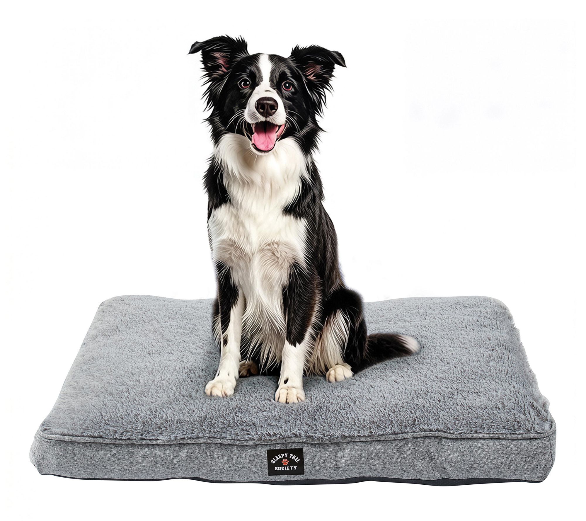 Sleepy Tail Society Fluffy Mat Pet Bed 36" x 24"