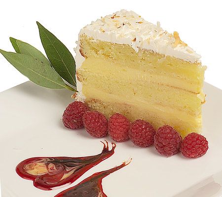 Balboa Desserts 3lb Coconut Cream Cake Serves 10-12 - QVC.com