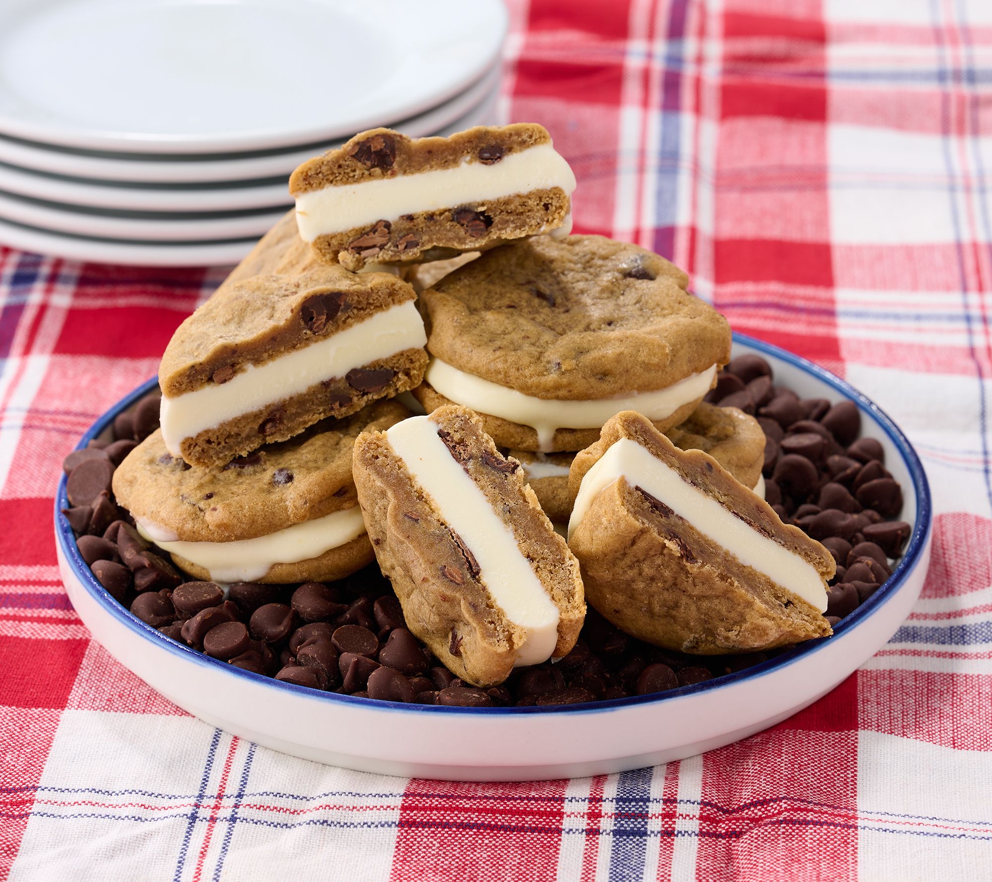 Drops of Dough (14) Gourmet Ice Cream Cookie Sandwiches