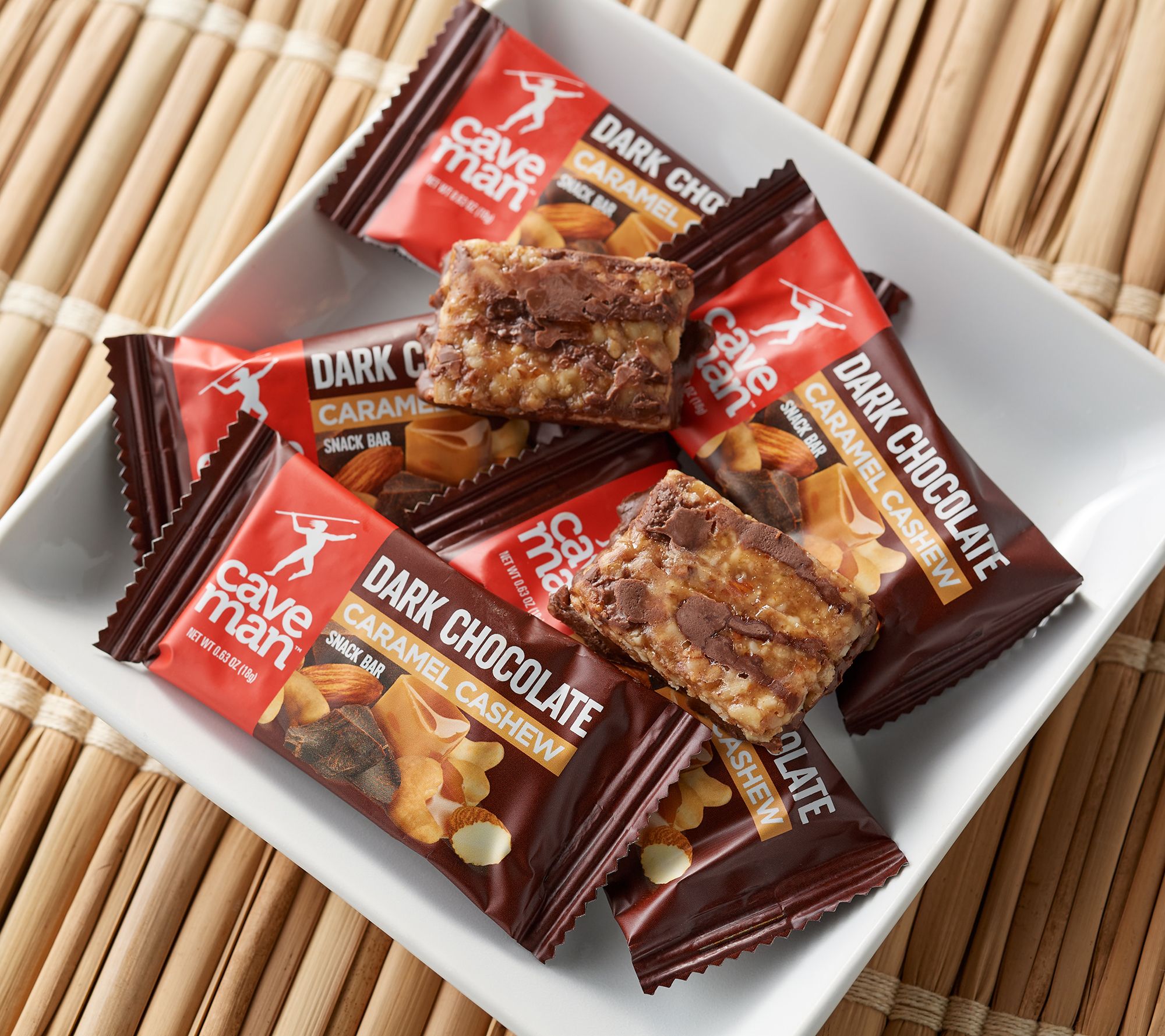 Caveman Foods 30-Count Snack Size Chocolate & Nut Nutrition Bars - QVC.com