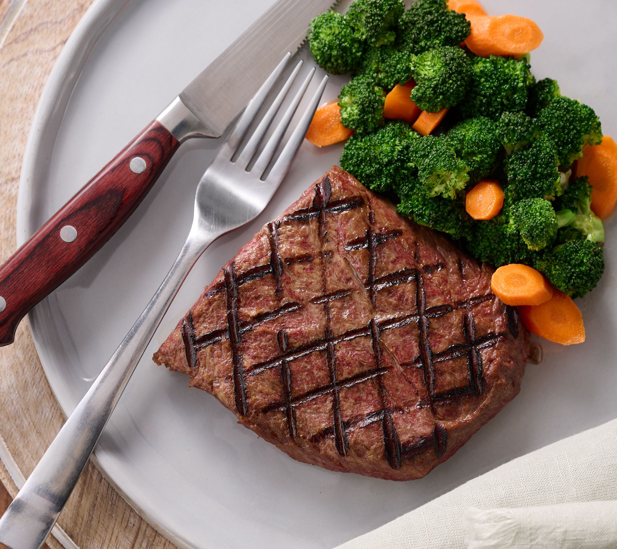 SH 5/18 Rastelli's (8) 8-oz Reserve Butchers Flat Iron Steaks