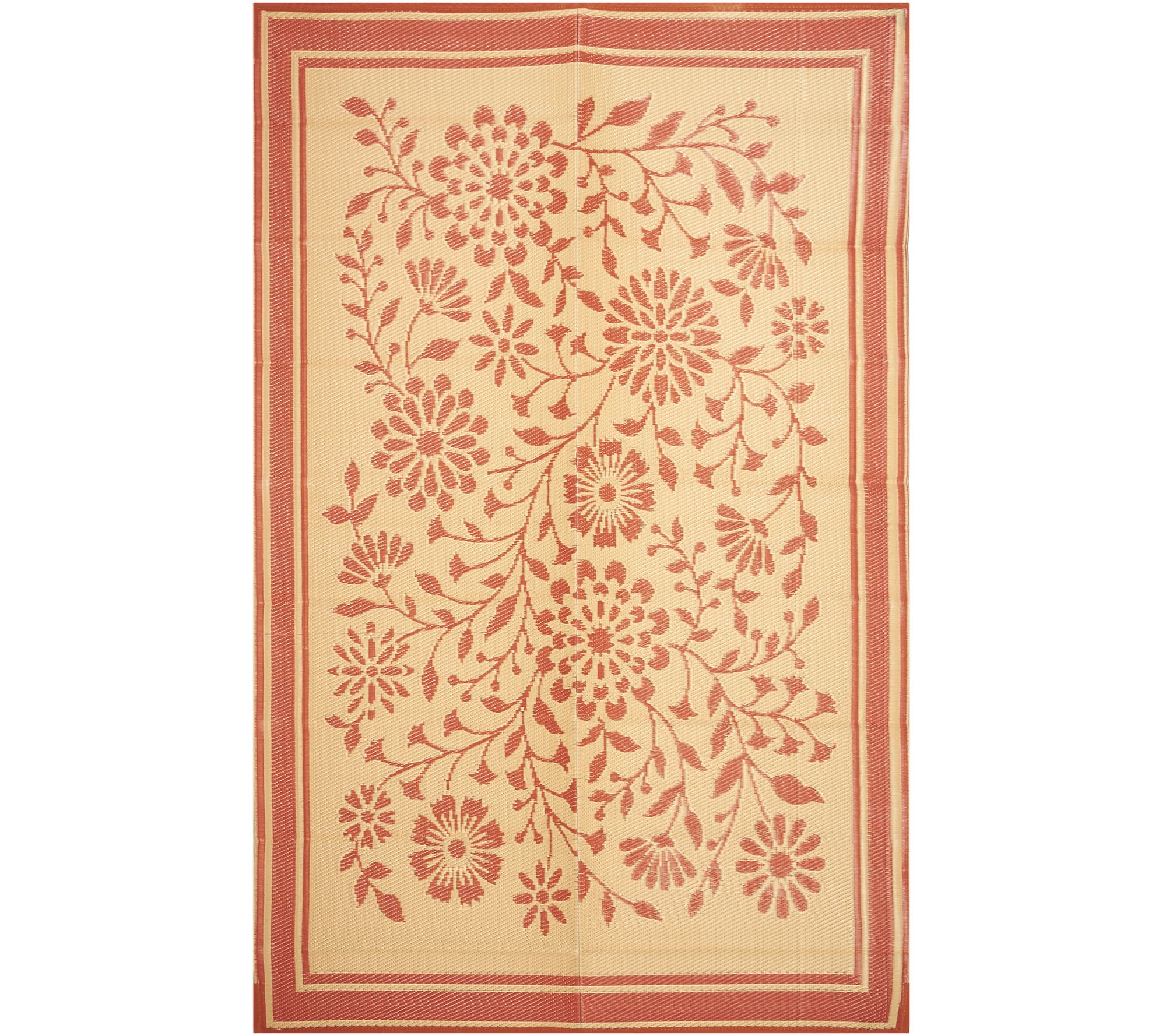 Wildflower Design Reversible Outdoor Mat by PatioMats