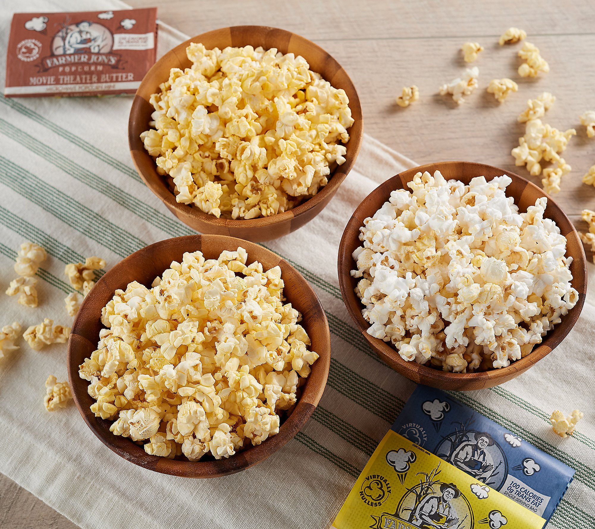 Farmer Jon's Popcorn (18)1oz Virtually Hulless Minis