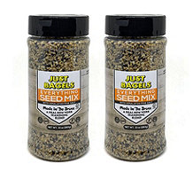  Just Bagels (2) 10oz Everything Seed Mix Bottles - M71858