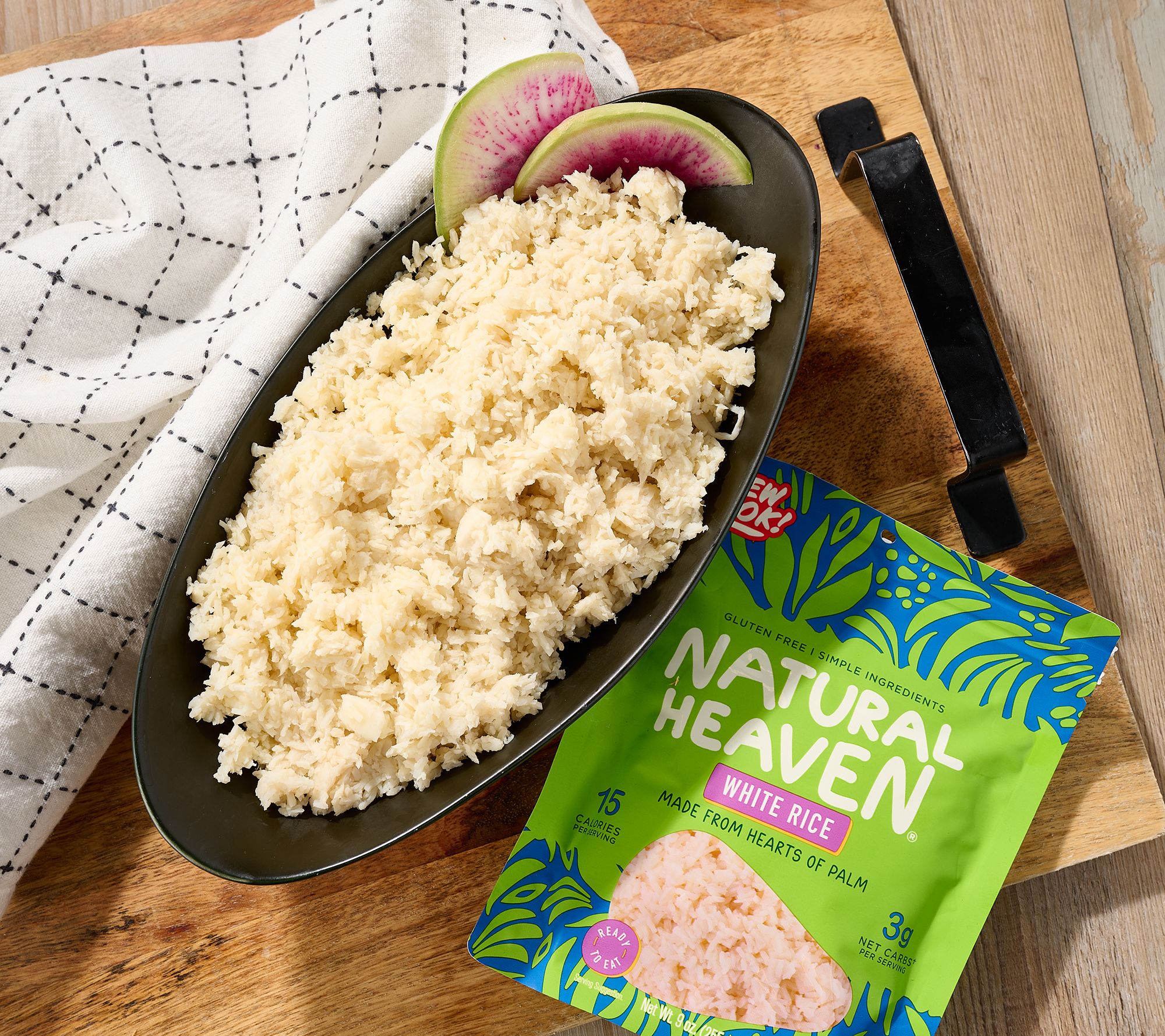 Natural Heaven 6 Pouches (9-oz) Hearts of Palm Rice