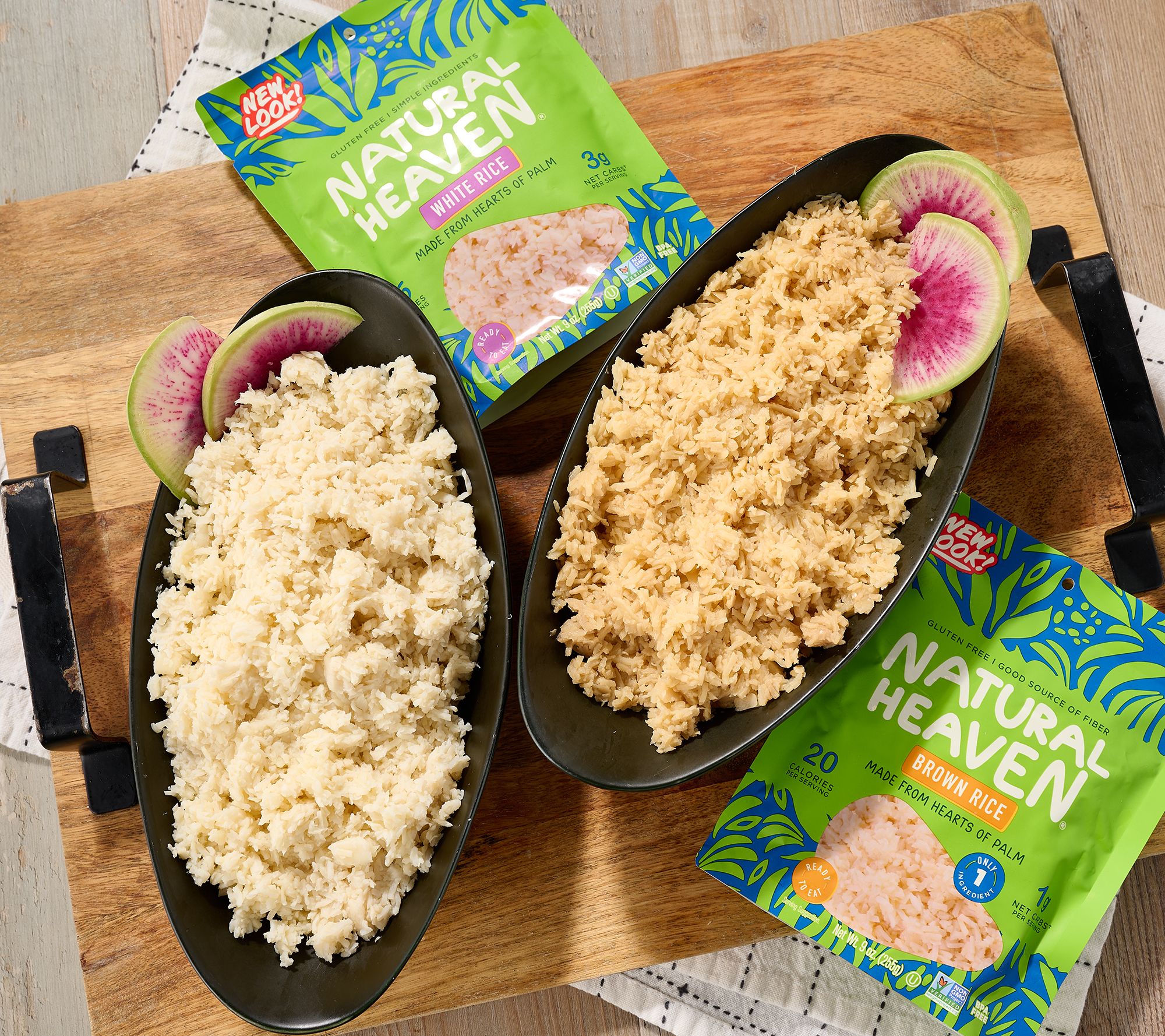 Natural Heaven 6 Pouches (9-oz) Hearts of Palm Rice