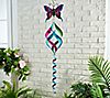 Plow & Hearth 44" Hanging Helix Twirler with Garden Critter Icon
