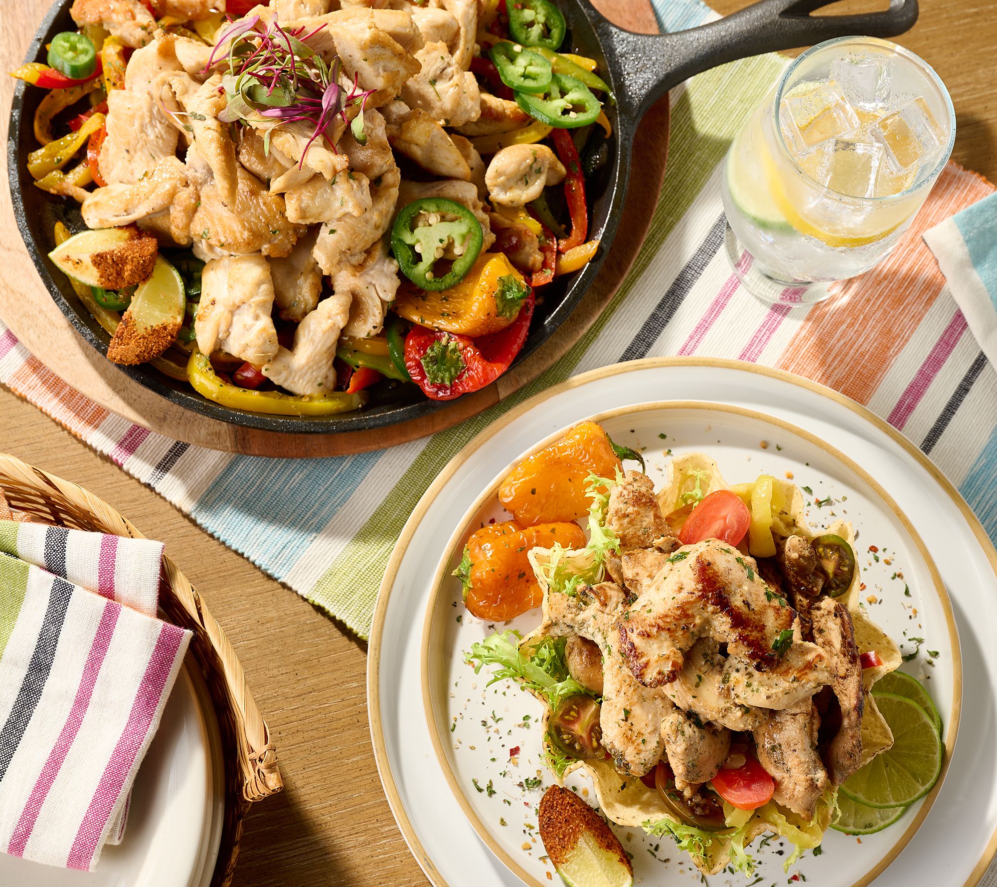 Rastelli's (8) 8-oz Packs Plain or Lemon Herb Chicken Fajita Strips