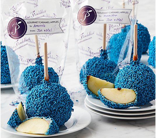 Mrs. Prindable's 10 Individual Size Blue Sprinkle Apples