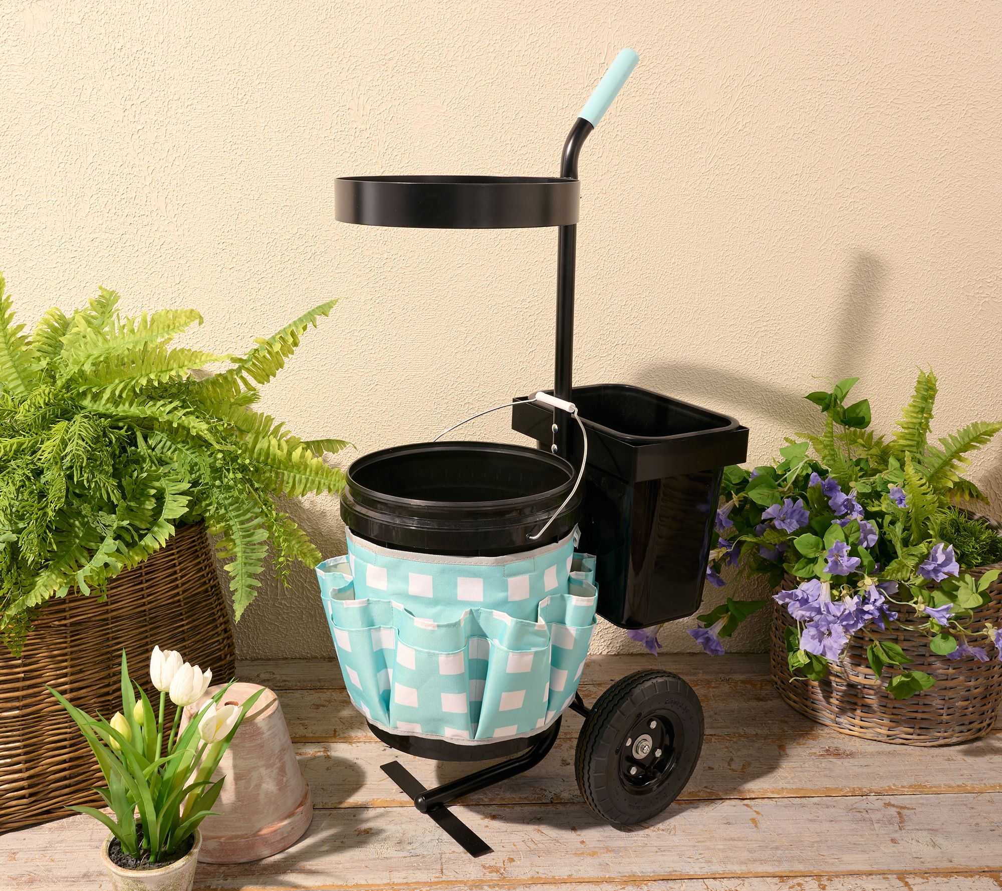 "As Is" Girl Next Door Multi Purpose Caddy w/ Wheels and Tool Organizer