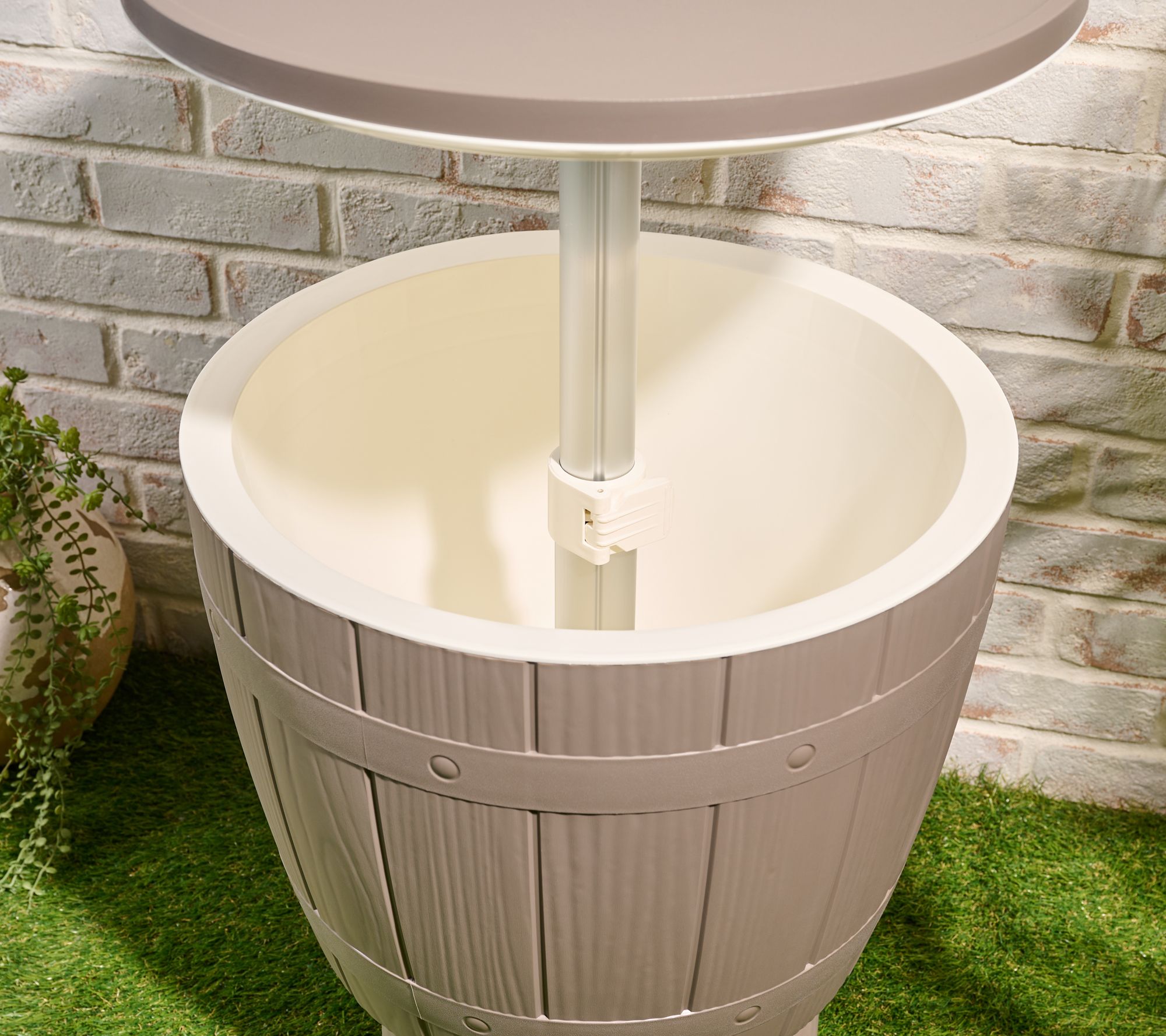 "As Is" P.S. Home 3in1 Outdoor Coffee Table, & Drink Cooler