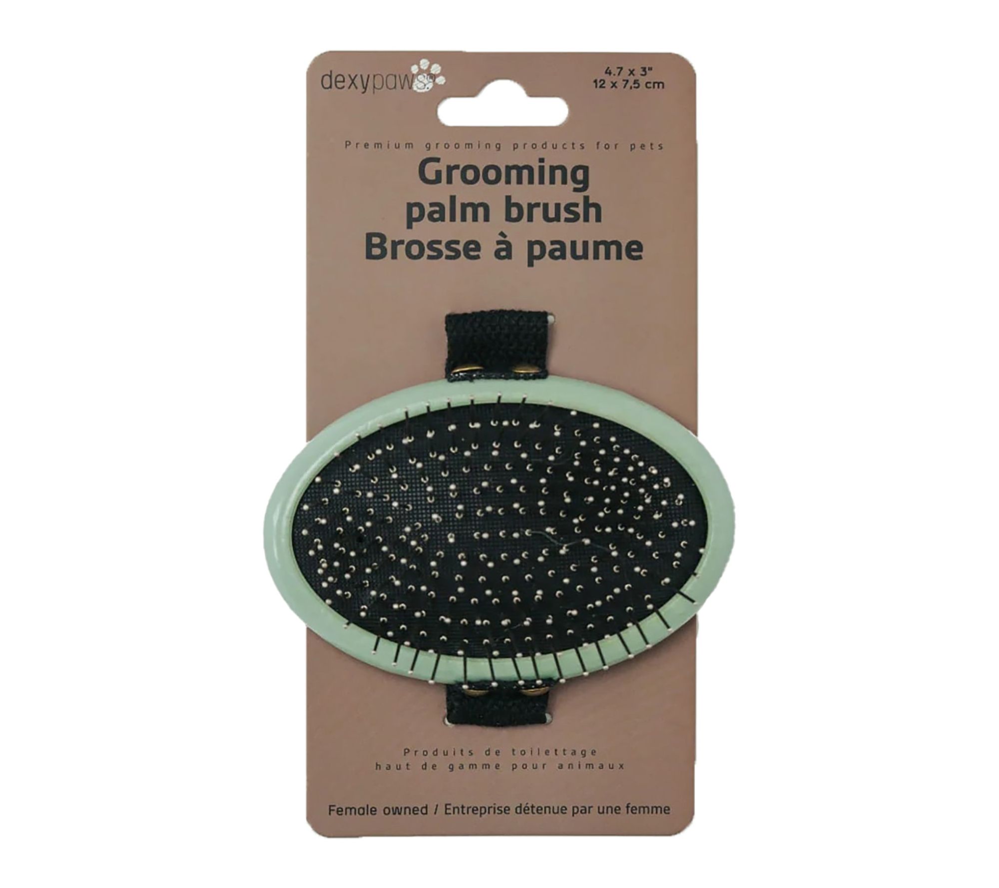 Dexypaws Pet Grooming Palm Brush For Dog and Cat Grooming