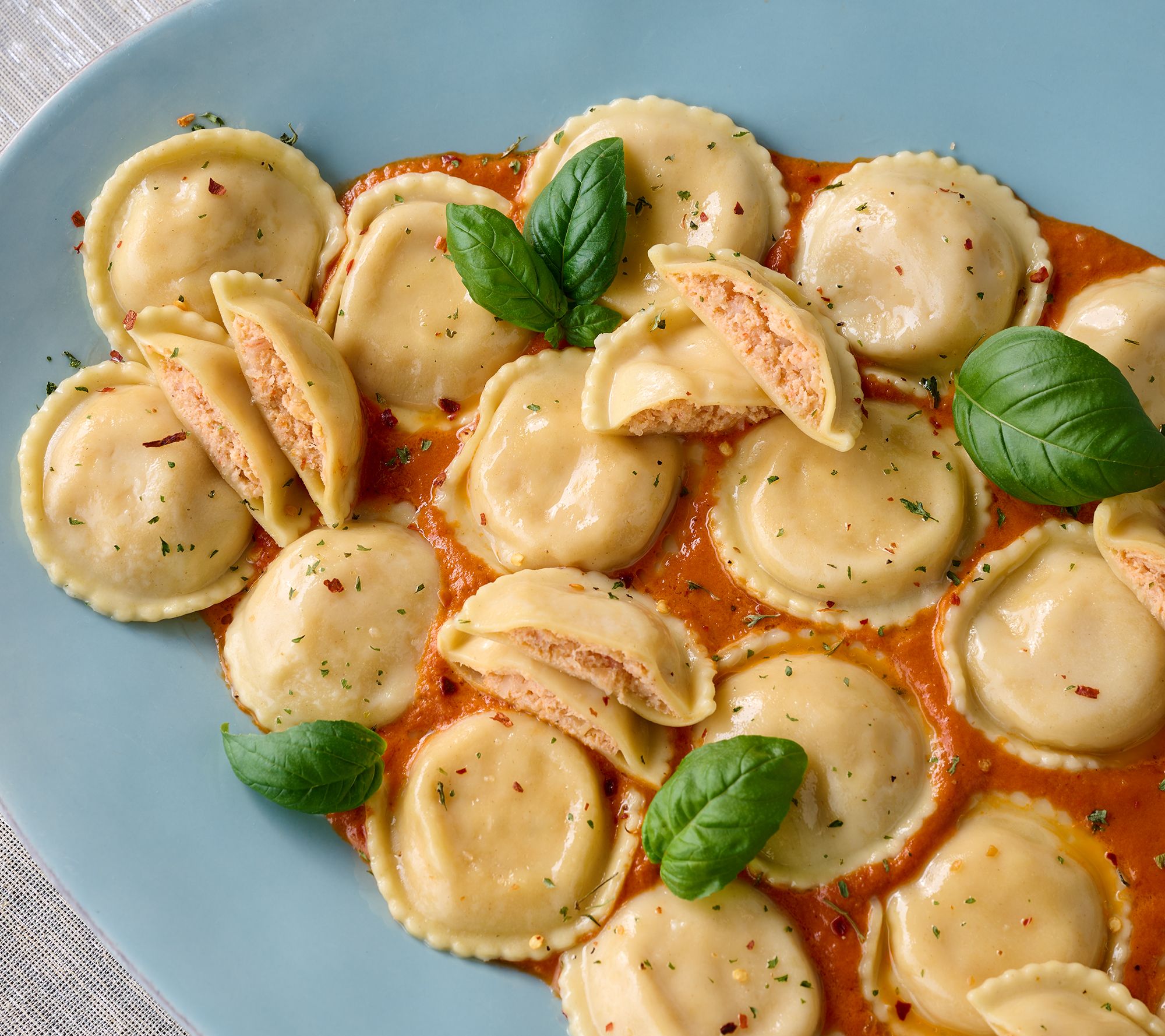 NY Ravioli & Pasta Co. 48ct Seafood Lobster Ravioli & Vodka Sauce