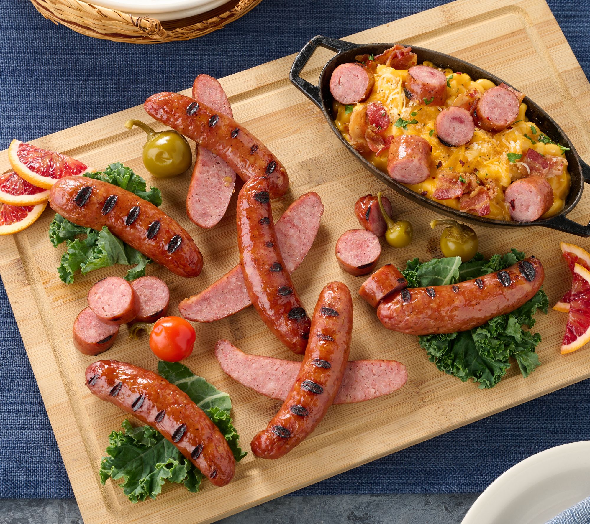 Corky's BBQ 6-lbs Sweet & Smokey or Cheddar Sausage Auto-Delivery