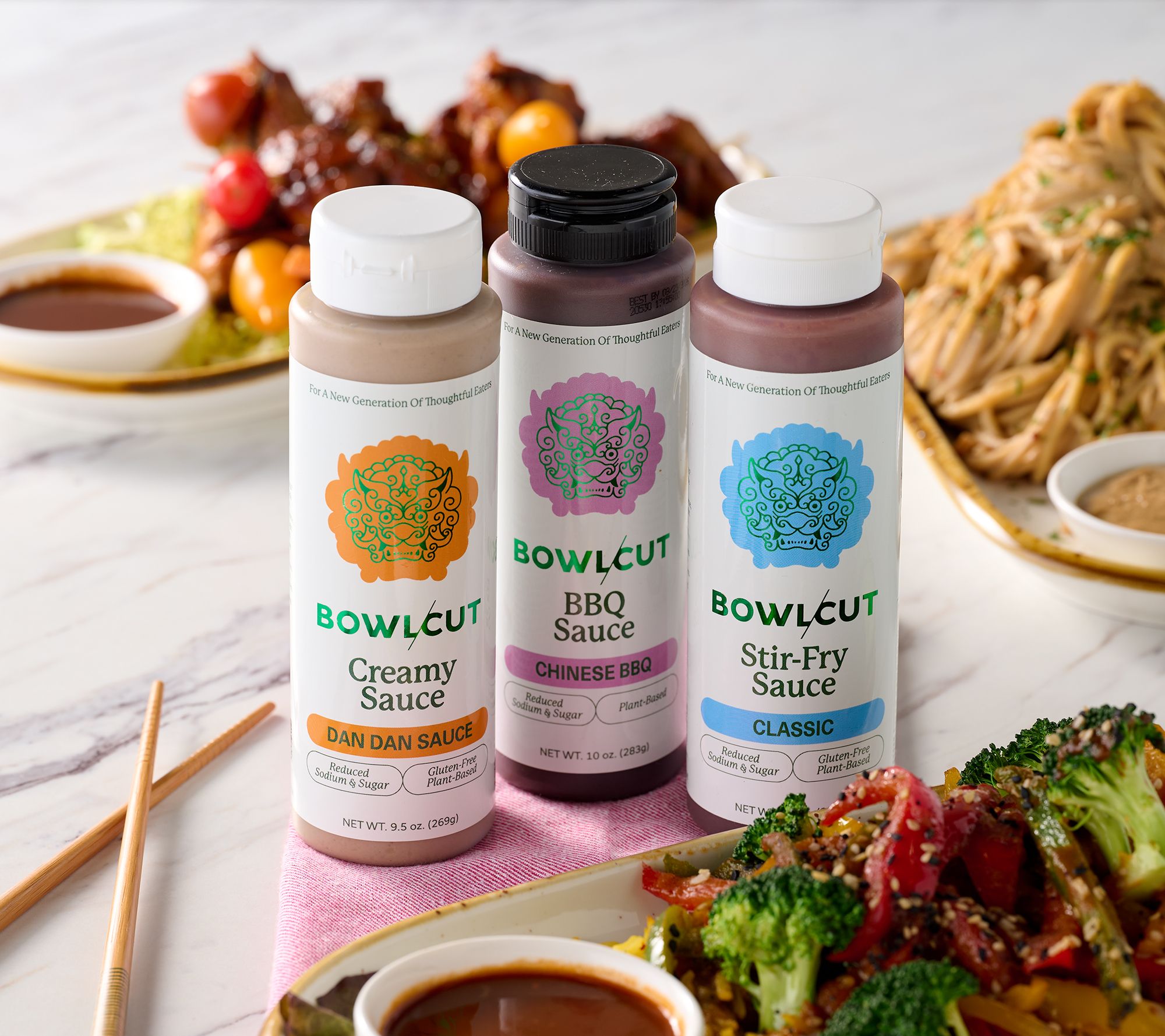 Bowlcut (3) Authentic Asian American Cooking Sauces