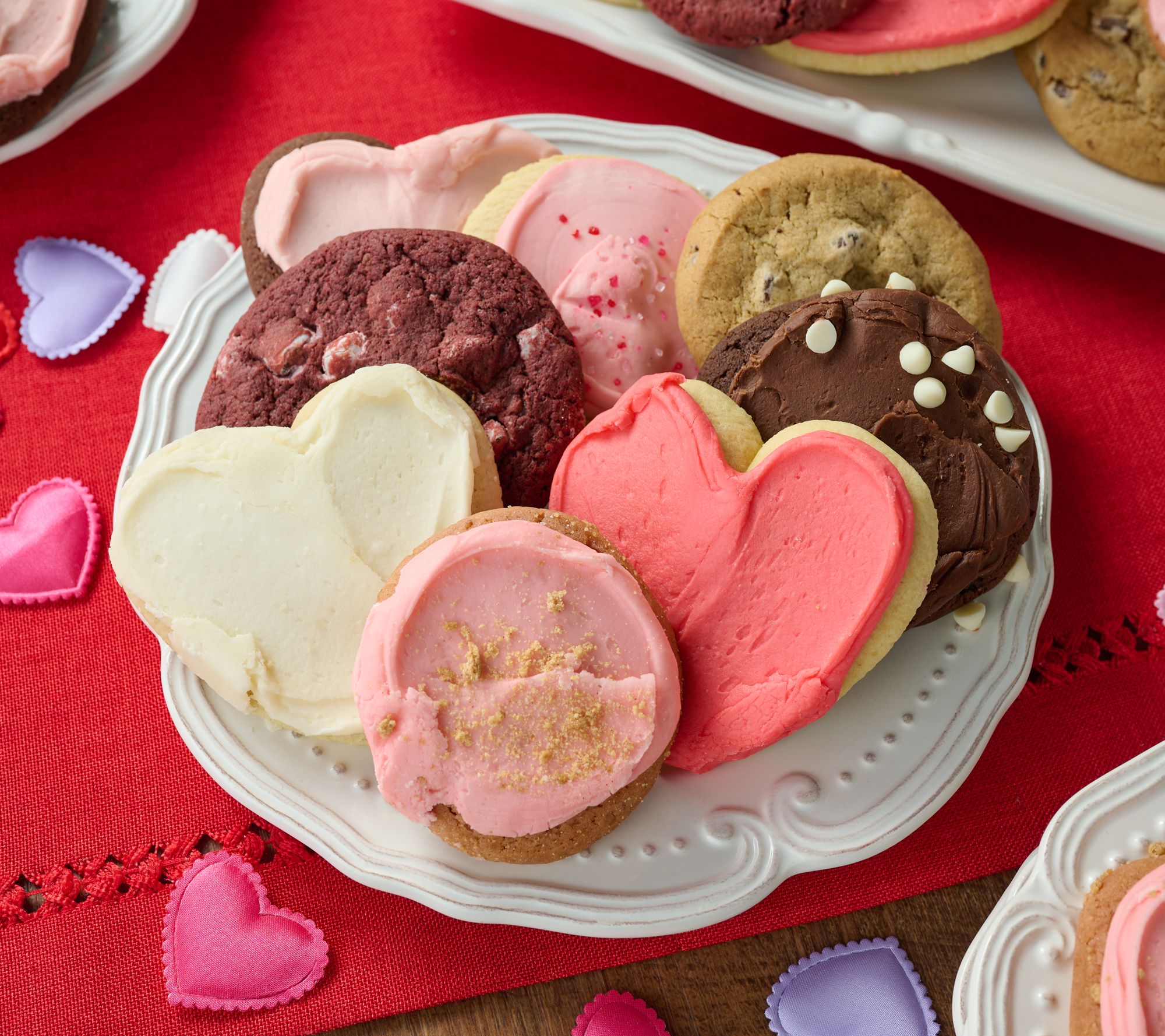Cheryl's 24 Piece Valentine's Day Cookies Auto-Delivery