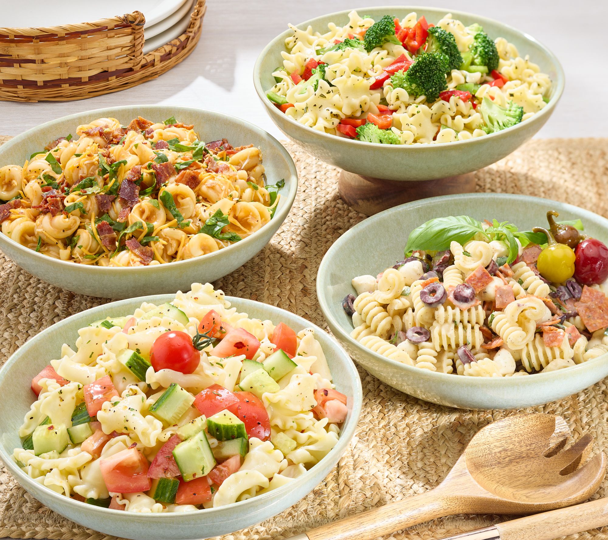Sfoglini NY Pasta (4) Artisanal Pasta Summer Salads Variety