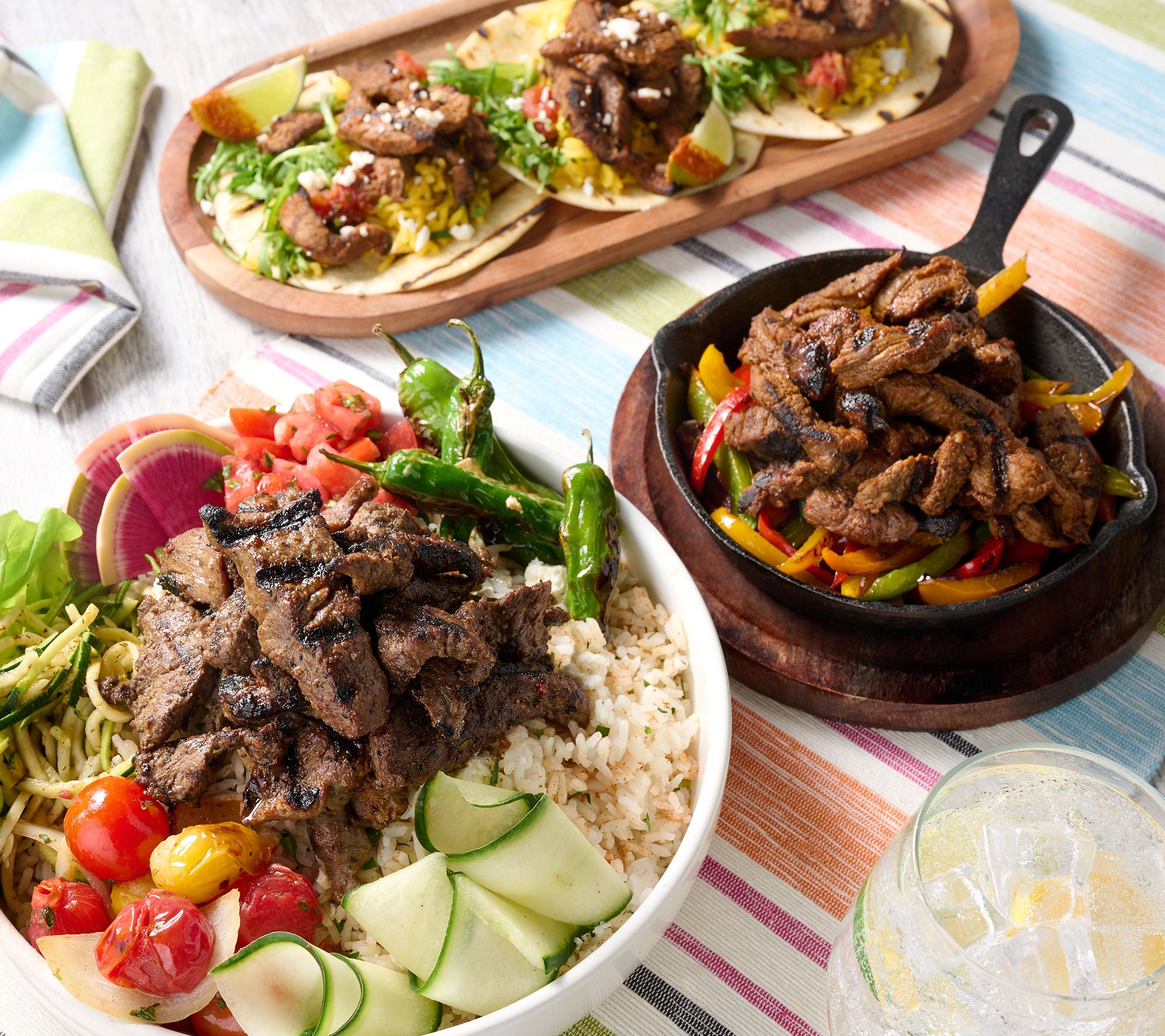 Rastelli's (8) 8-oz Marinated Beef Fajita Strips