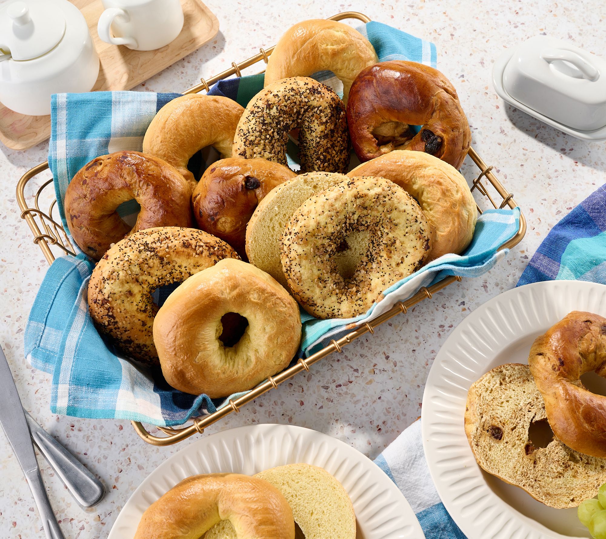 Just Bagels (24) NYC Challah or Original Bagels